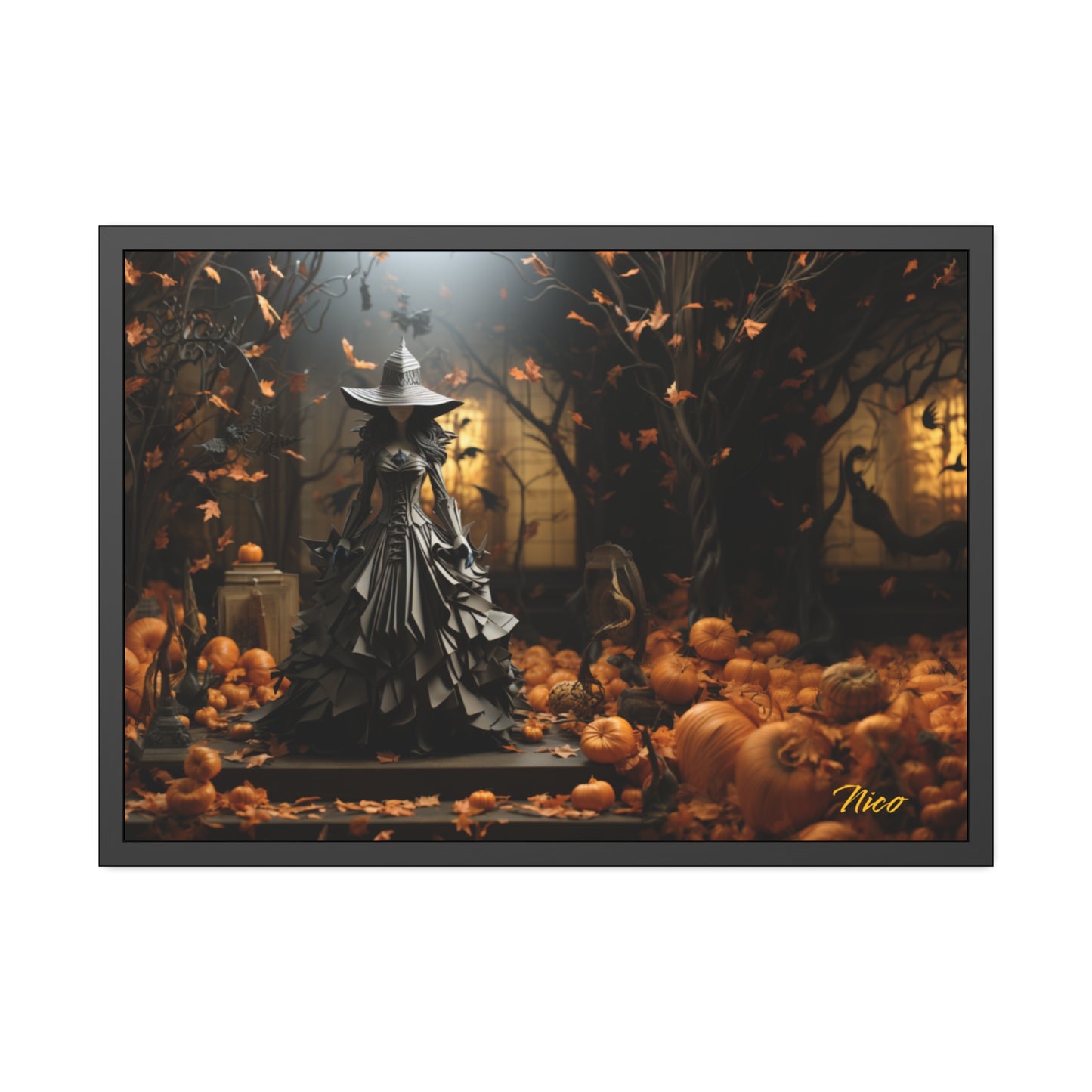 Halloween 2024 Series Print #10 - Framed Paper Print