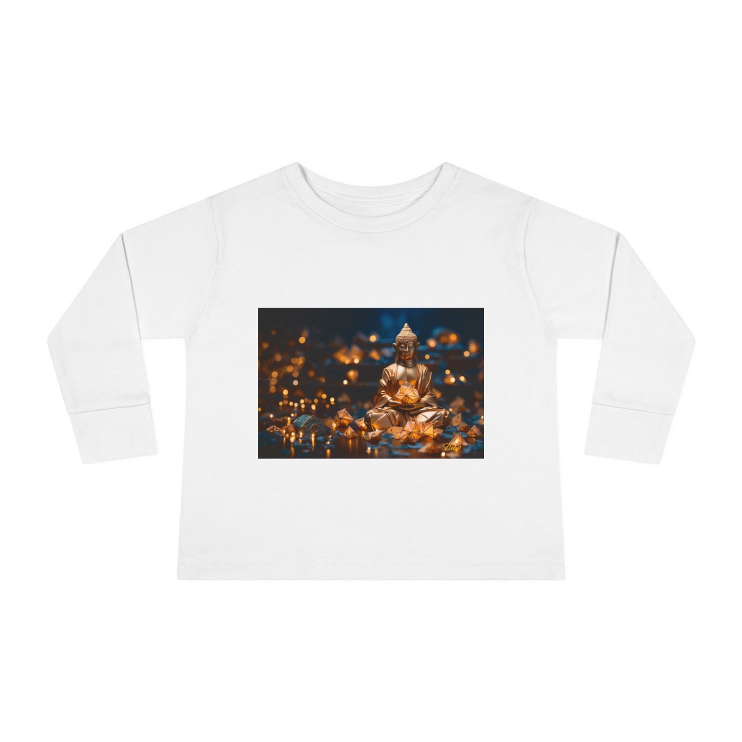 Ascending Buddha Series Print #10 Toddler Long Sleeve Tee