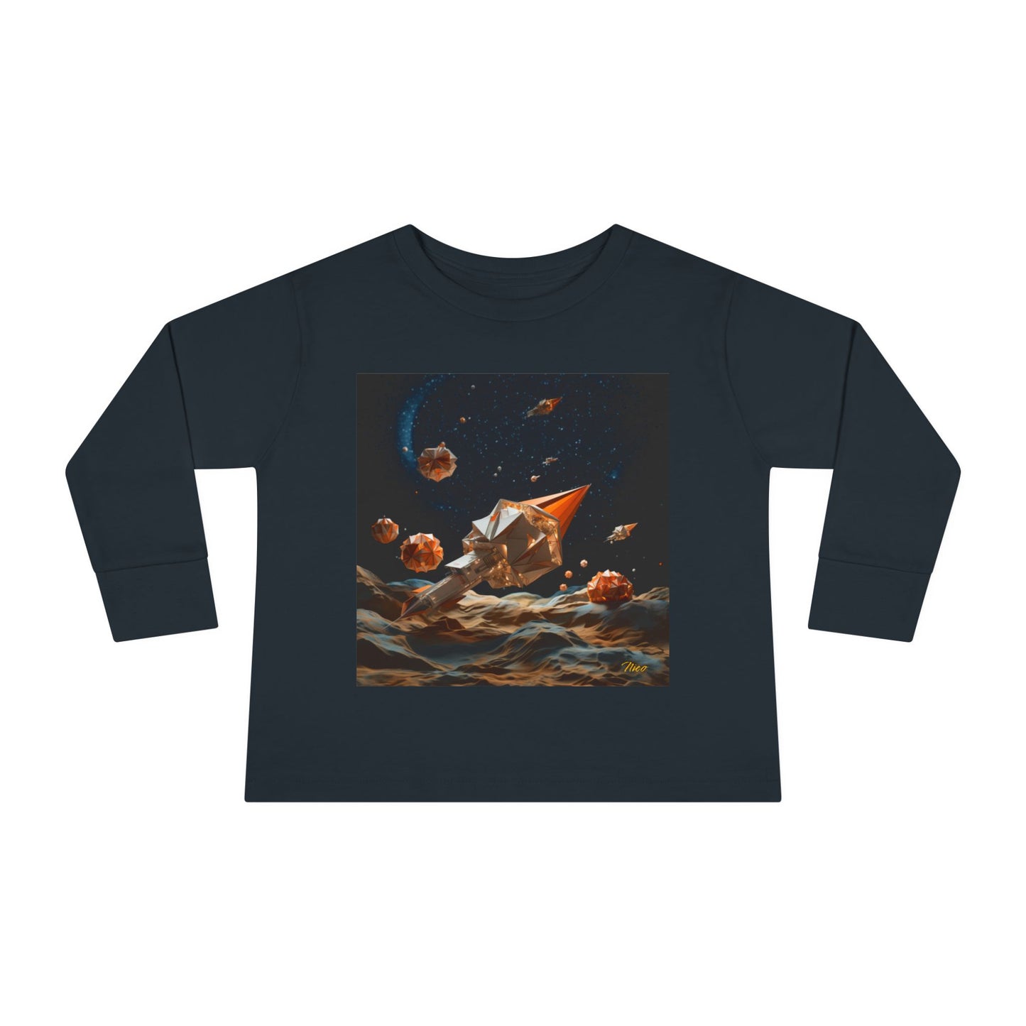 Elons' Dream Series Print #3 Toddler Long Sleeve Tee