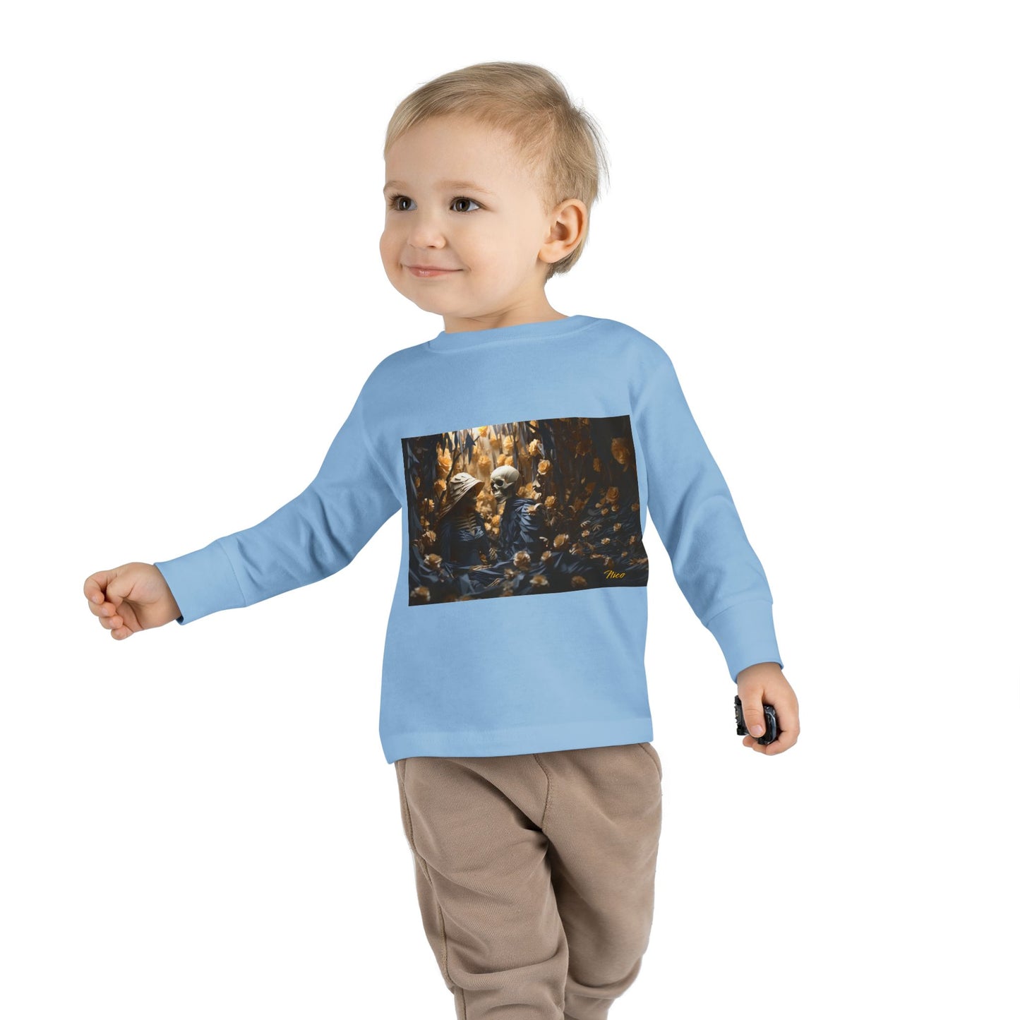 Halloween 2024 Series Print #4 Toddler Long Sleeve Tee