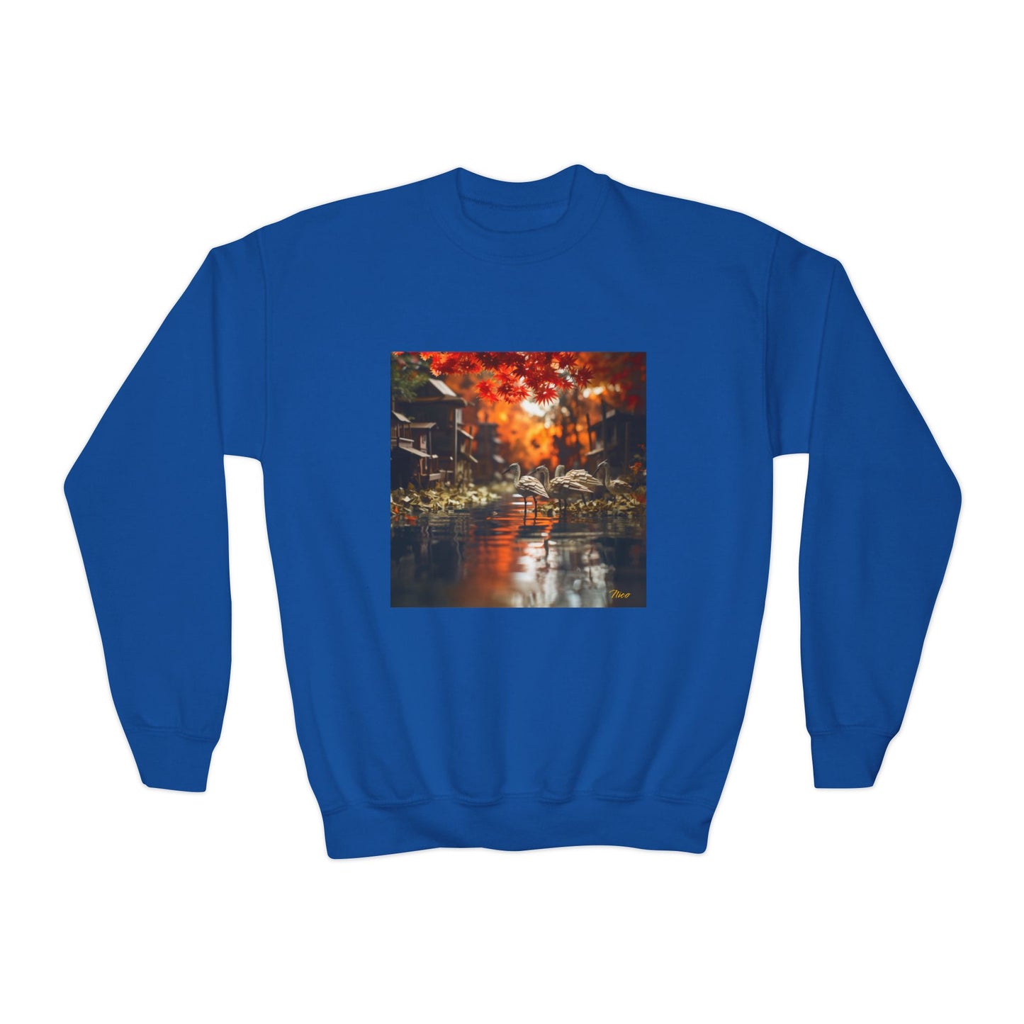 Born On A Bayou Series Print #8 Youth Crewneck Sweatshirt