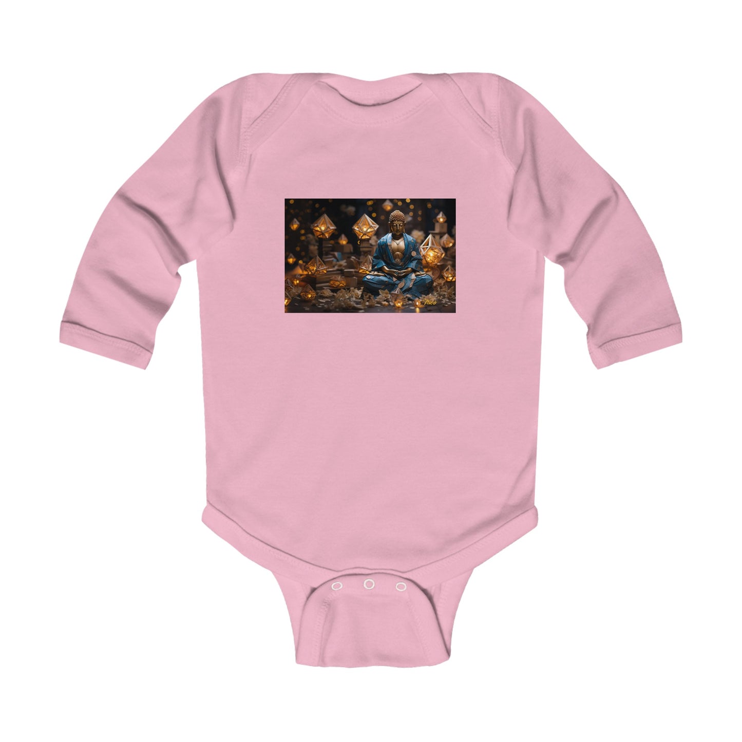 Ascending Buddah Series Print #3 Infant Long Sleeve Bodysuit