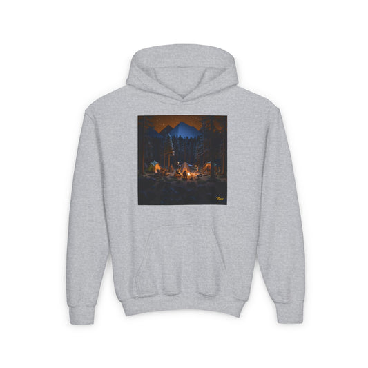 Under The Starry Skies Series Print #1 Youth Heavy Blend Hooded Sweatshirt