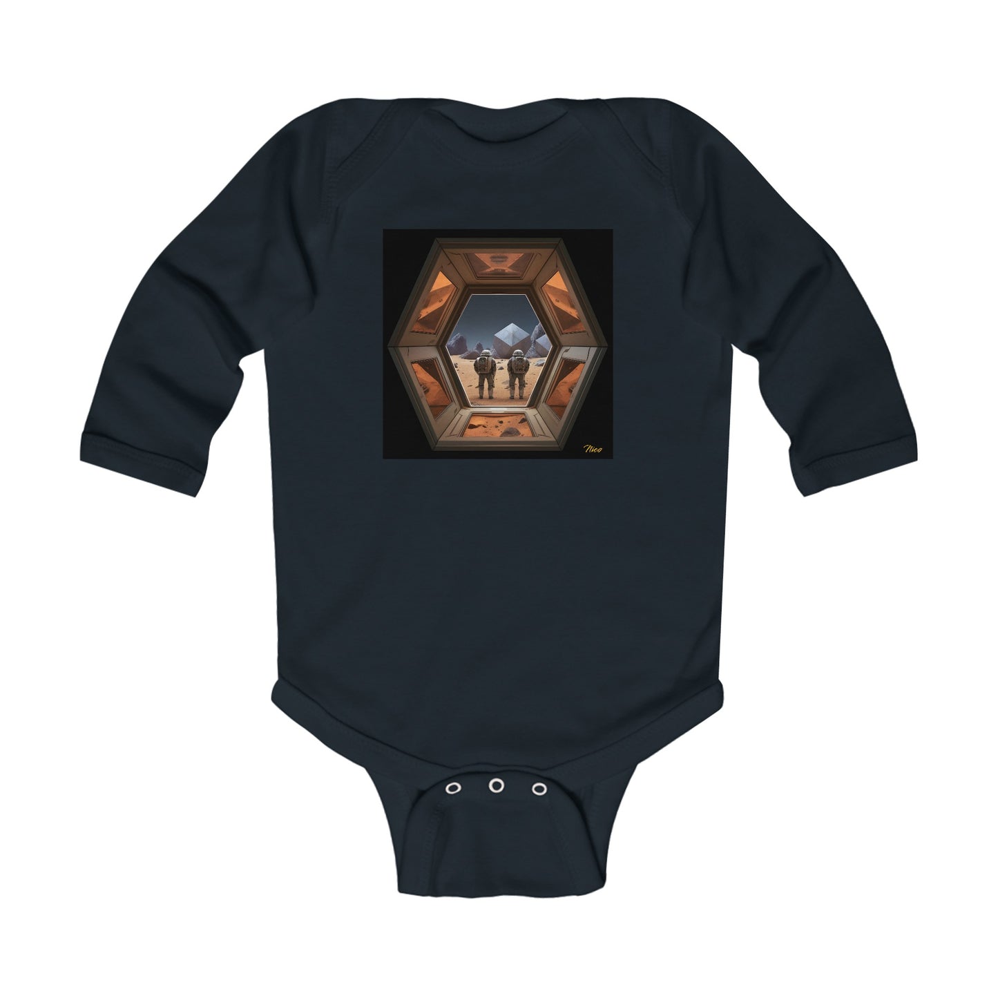 Elons' Dream Series Print #6 Infant Long Sleeve Bodysuit