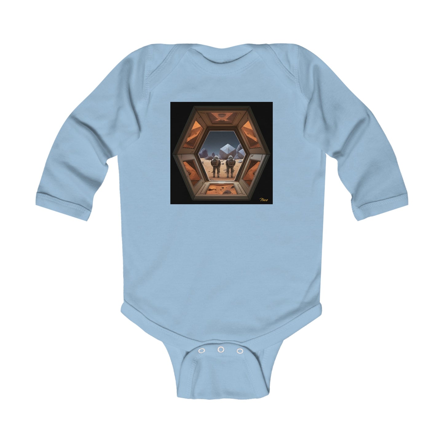 Elons' Dream Series Print #6 Infant Long Sleeve Bodysuit