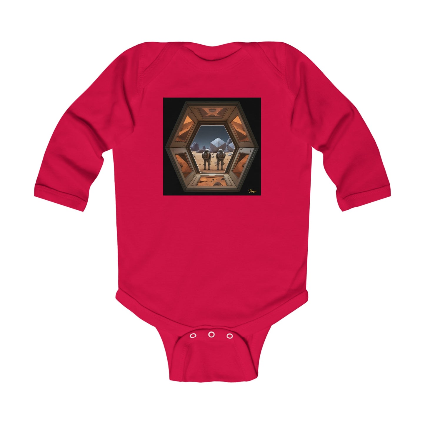 Elons' Dream Series Print #6 Infant Long Sleeve Bodysuit