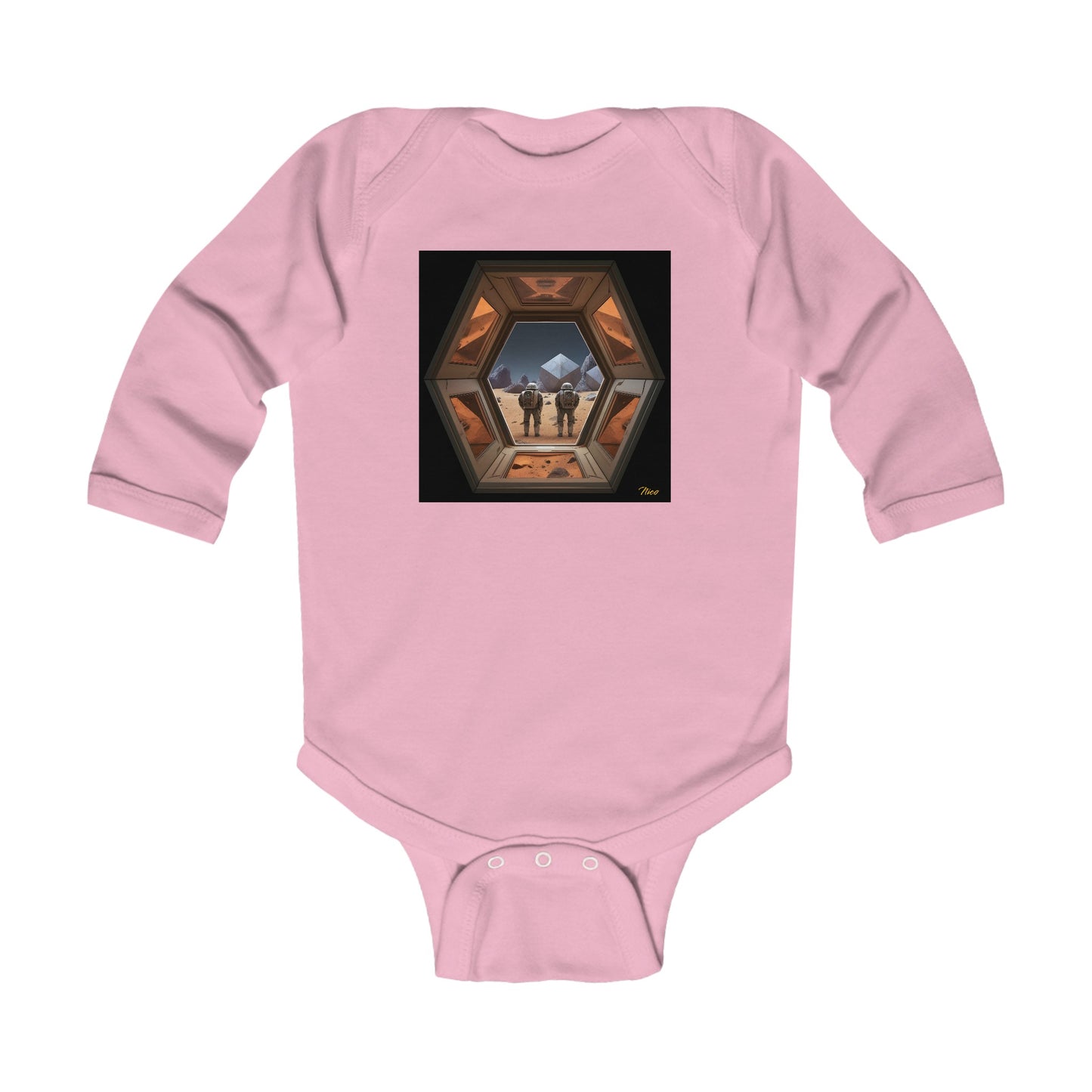 Elons' Dream Series Print #6 Infant Long Sleeve Bodysuit