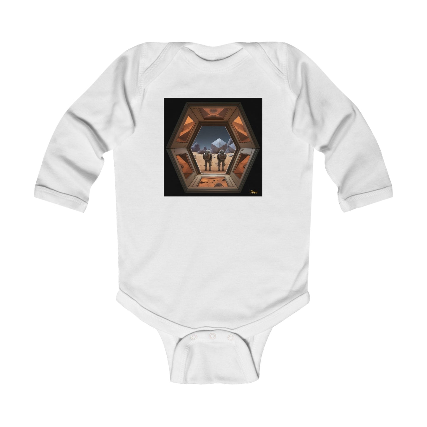 Elons' Dream Series Print #6 Infant Long Sleeve Bodysuit