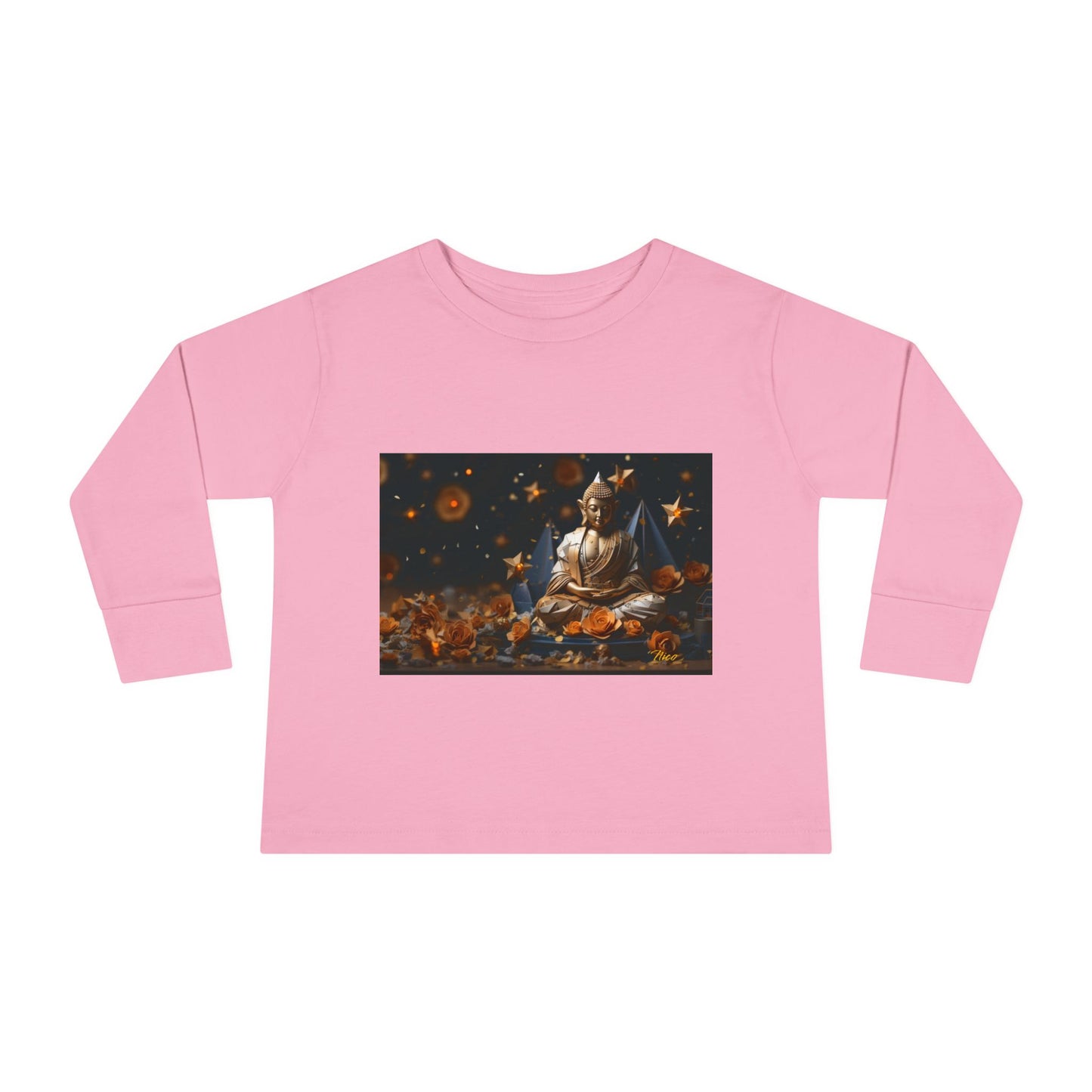 Ascending Buddha Series Print #5 Toddler Long Sleeve Tee