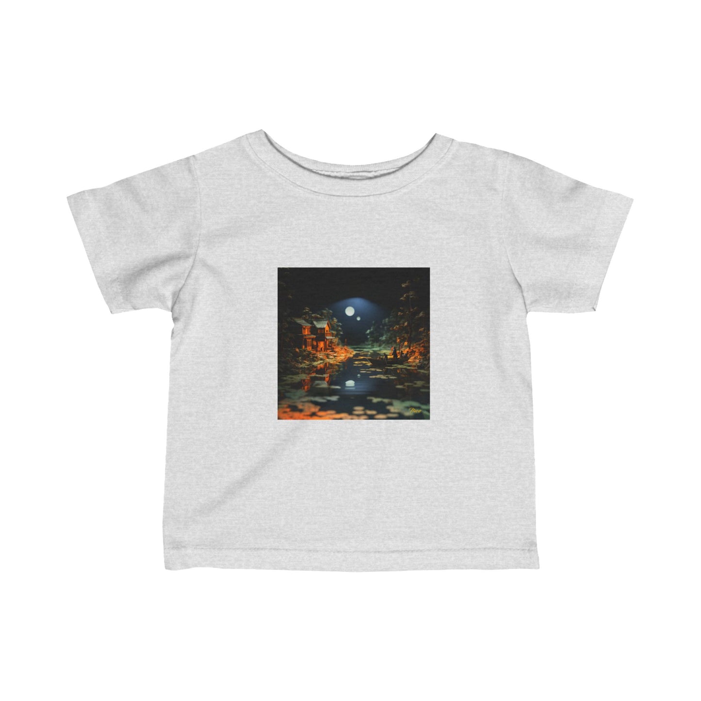 Born on A Bayou Series Print #3 Infant Fine Jersey Tee