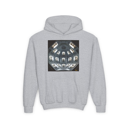 Elons' Dream Series Print #2 Youth Heavy Blend Hooded Sweatshirt