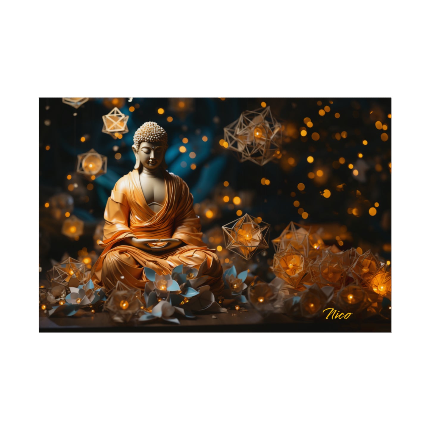 Ascending Buddha Series Print #8 - Fine Art, Matte or Semi-Gloss Print