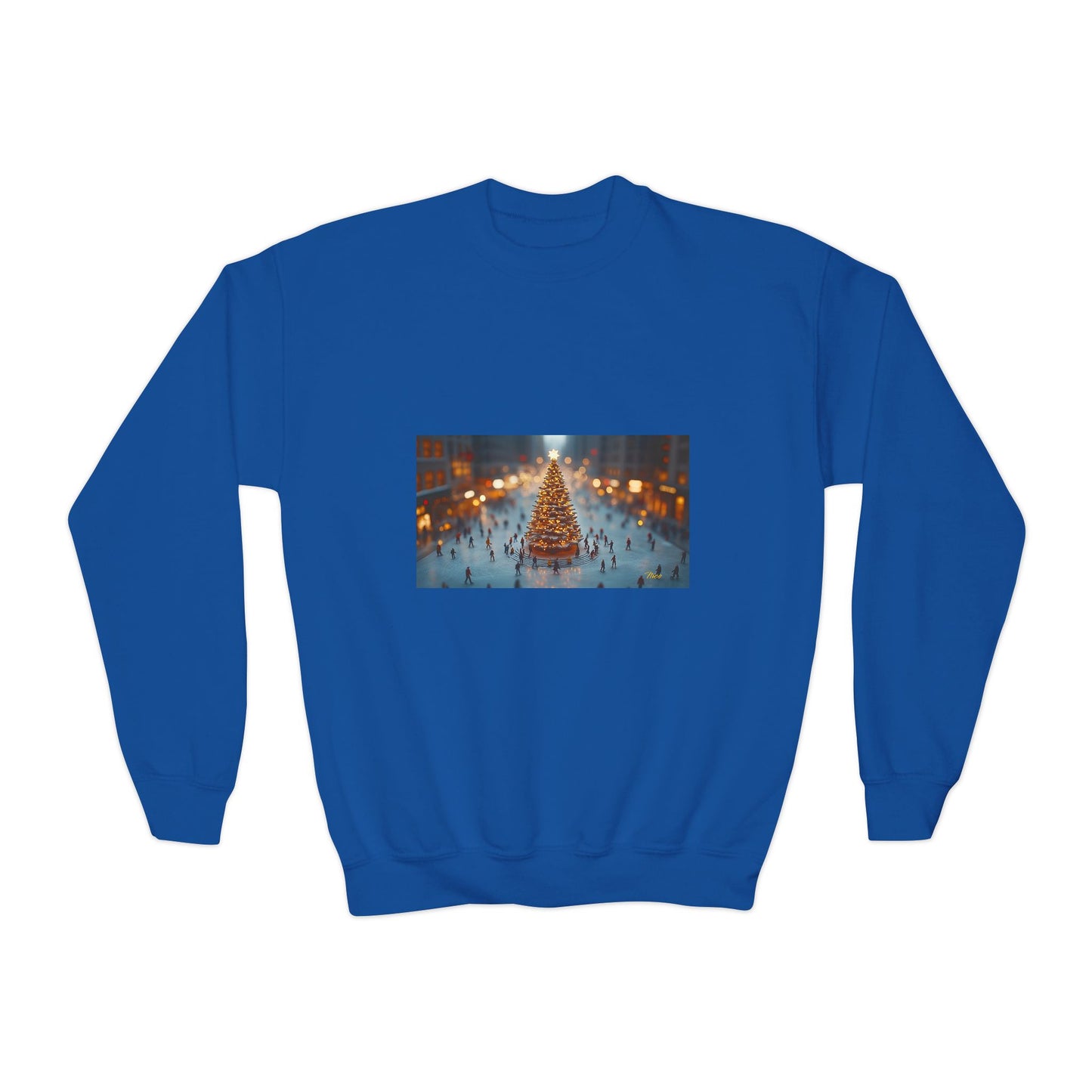 Chirstmas 2024 Series Print #7 Youth Crewneck Sweatshirt