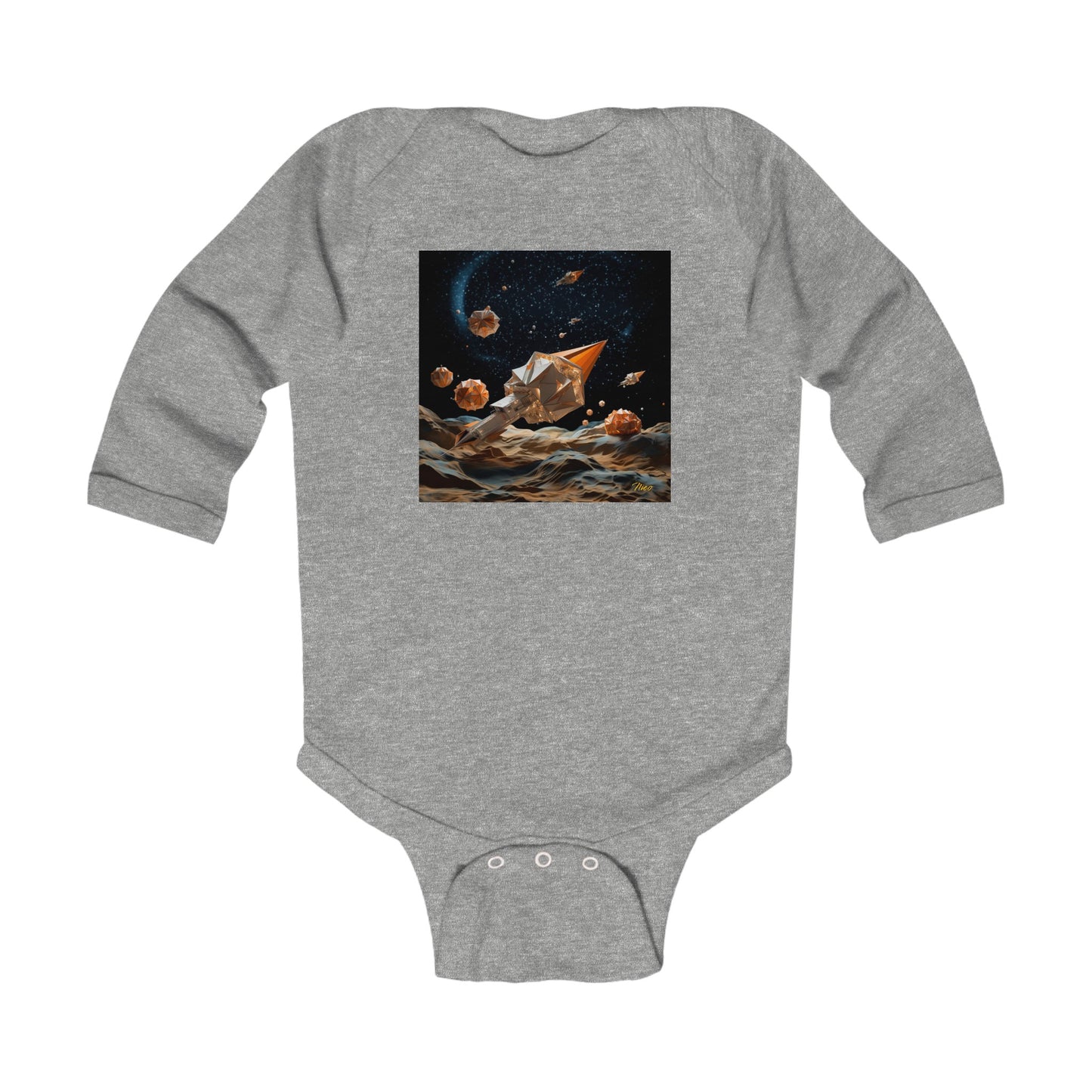 Elons' Dream Series Print #3 Infant Long Sleeve Bodysuit