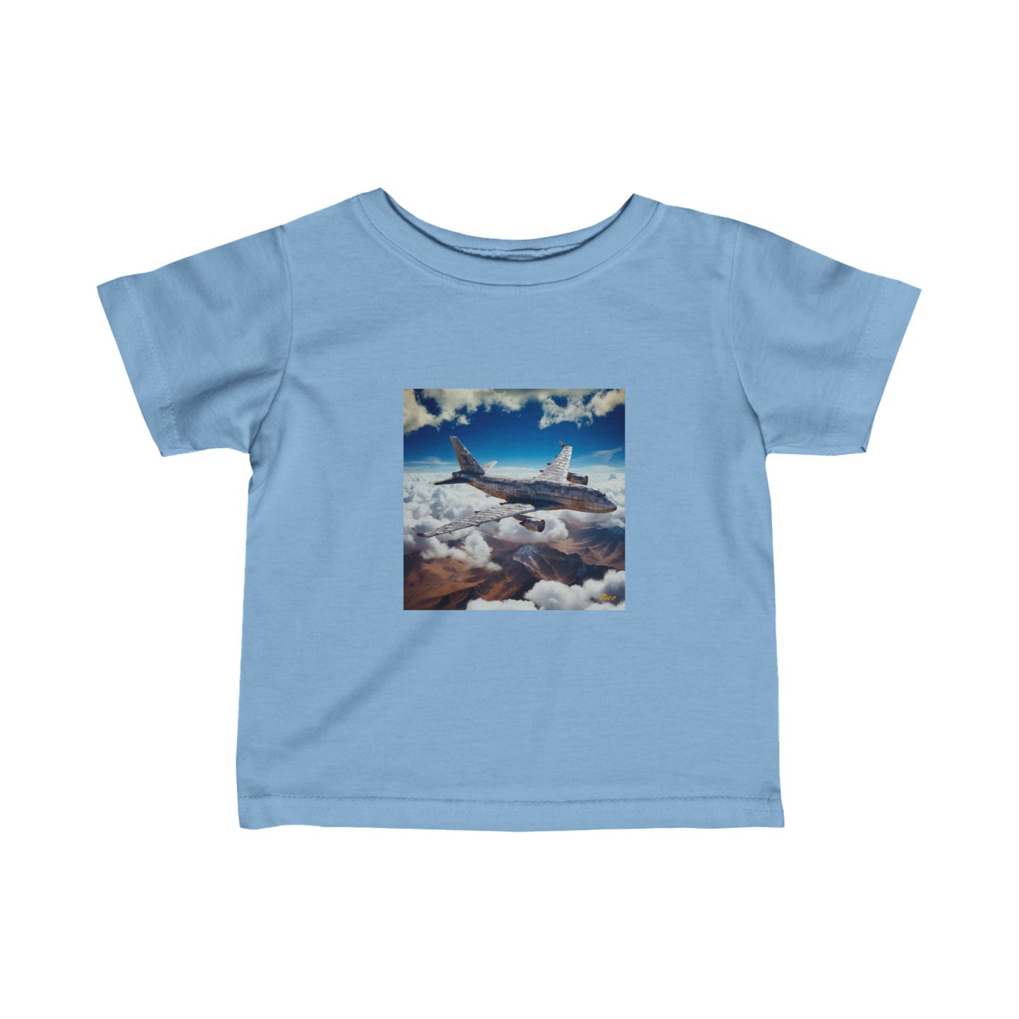 Frequent Flyer Miles Series Print #9 Infant Fine Jersey Tee