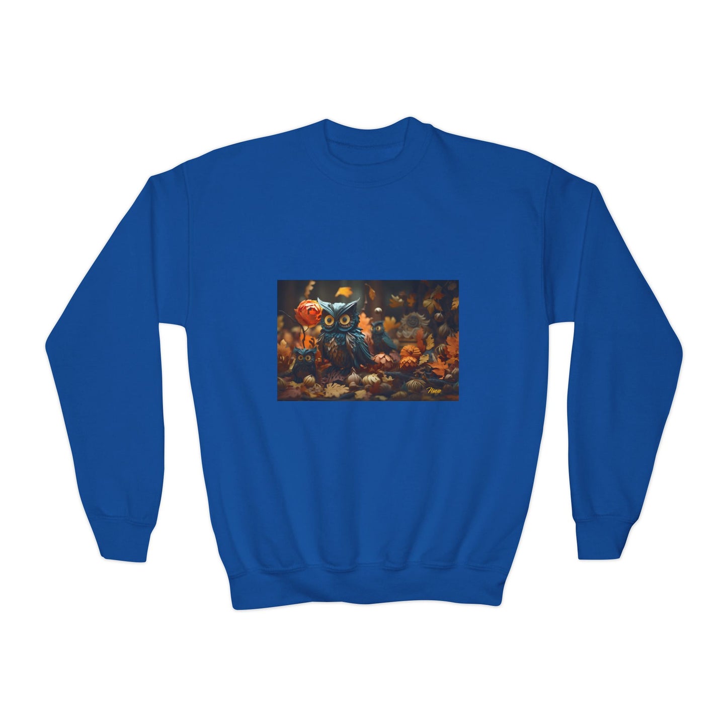 Halloween 2024 Series Print #8 Youth Crewneck Sweatshirt