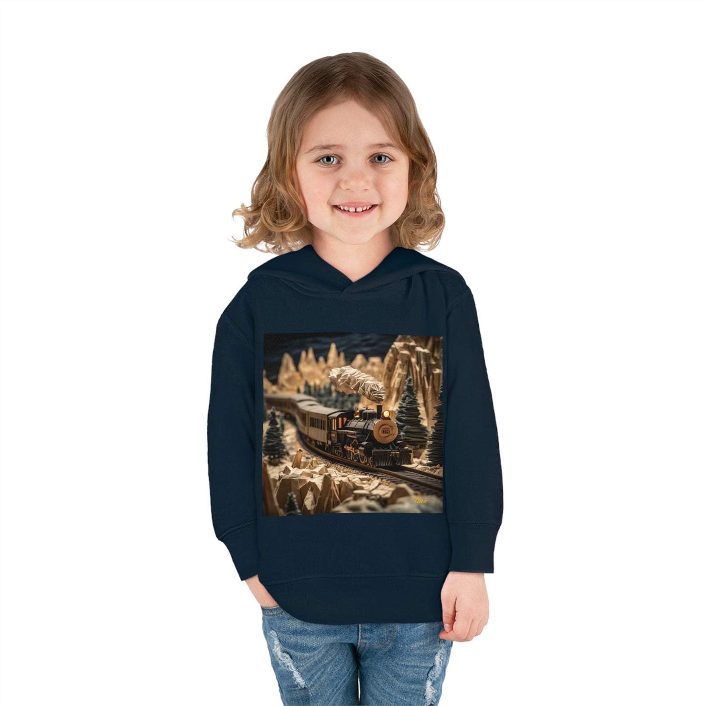 Orient Express Series Print #1 Toddler Pullover Fleece Hoodie