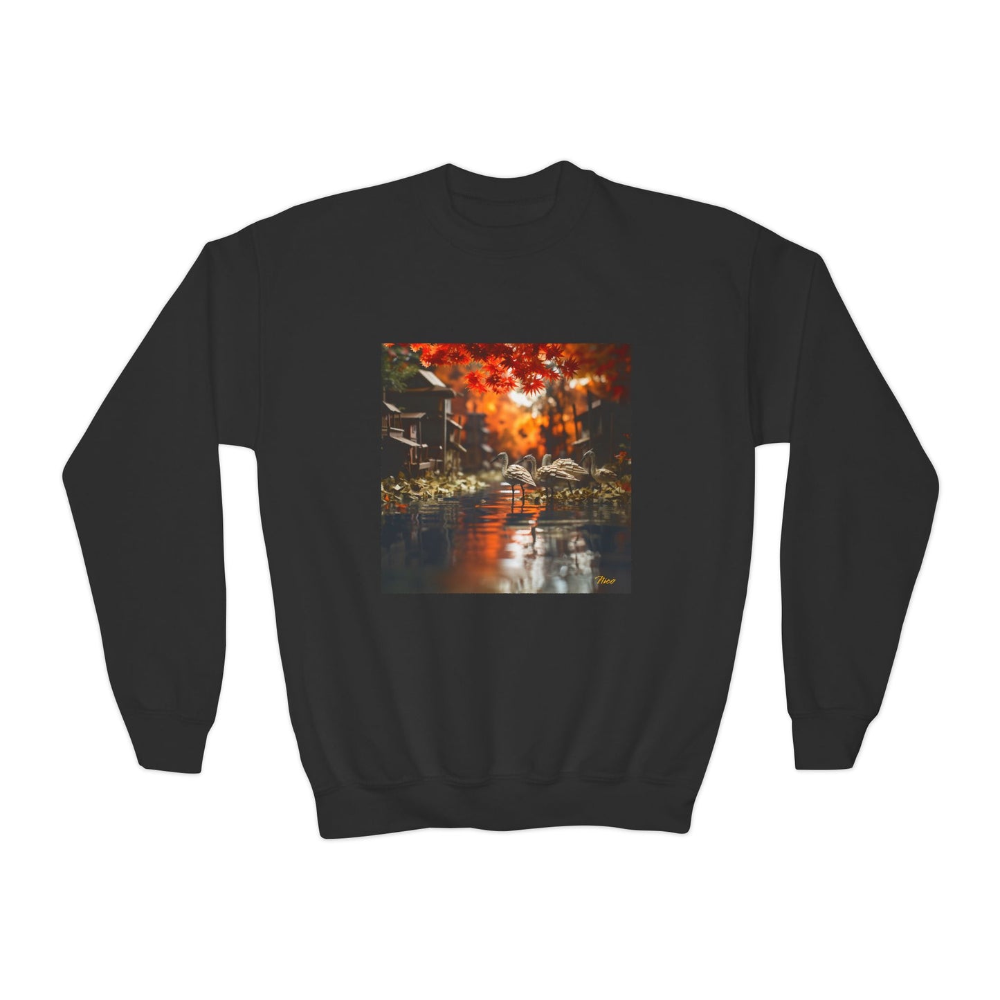 Born On A Bayou Series Print #8 Youth Crewneck Sweatshirt