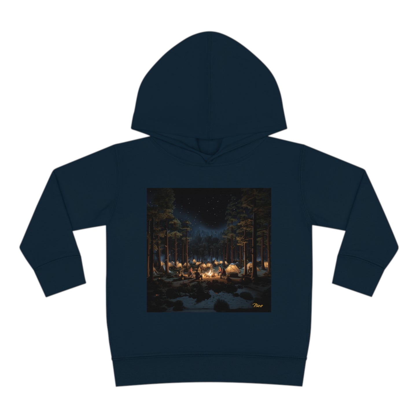 Under The Starry Skies Series Print #5 Toddler Pullover Fleece Hoodie