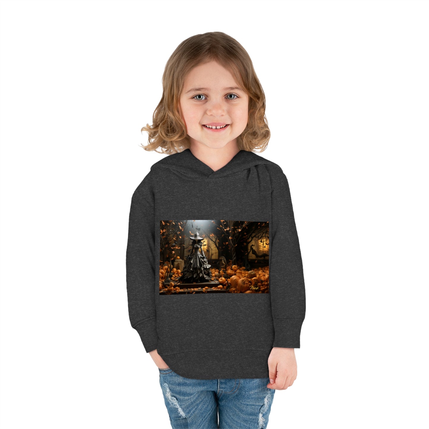 Halloween 2024 Series Print #10 Toddler Pullover Fleece Hoodie