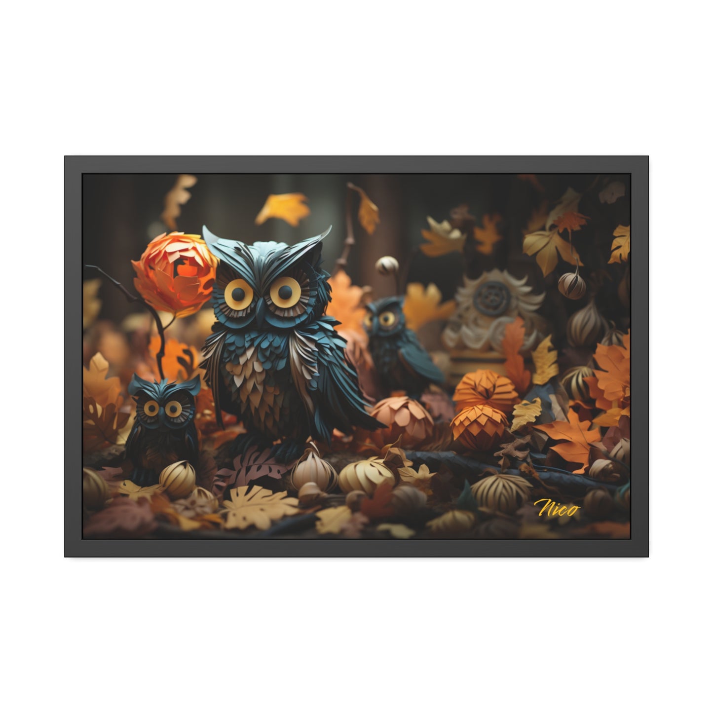 Halloween 2024 Series Print #8 - Framed Fine Art Paper Print