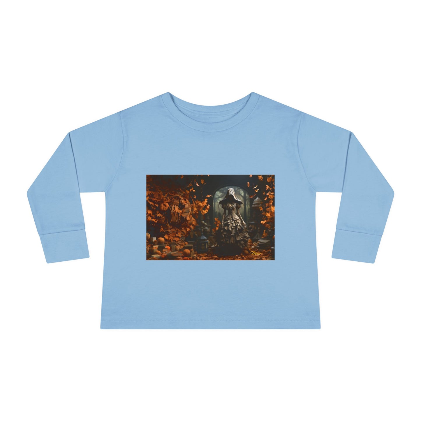 Halloween 2024 Series Print #7 Toddler Long Sleeve Tee