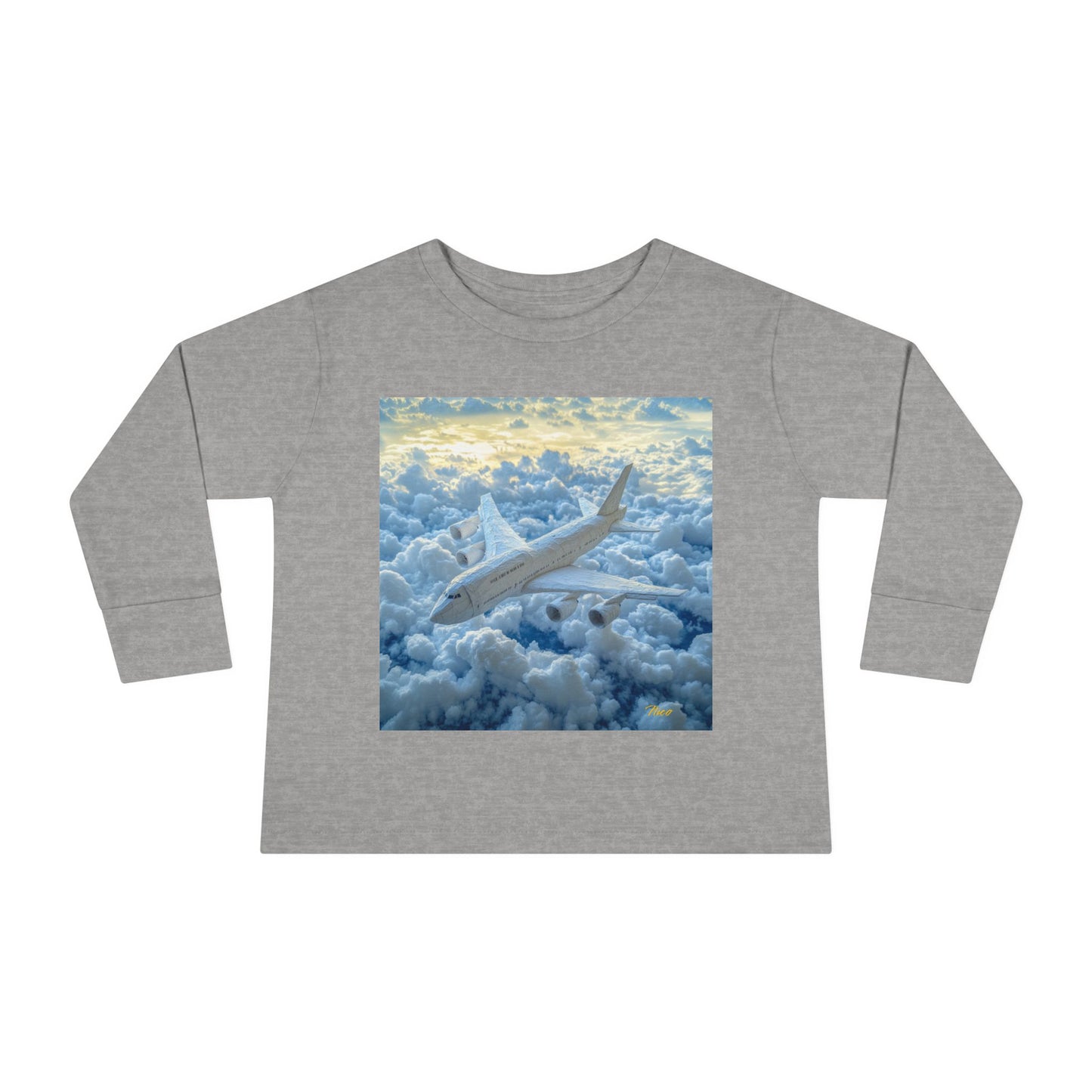 Big Ol' Jet Airliner Series Print #10 Toddler Long Sleeve Tee