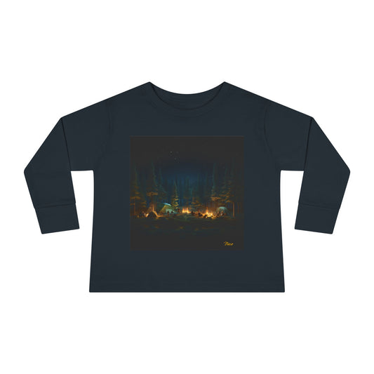 Under The Starry Skies Series Print #2 Toddler Long Sleeve Tee