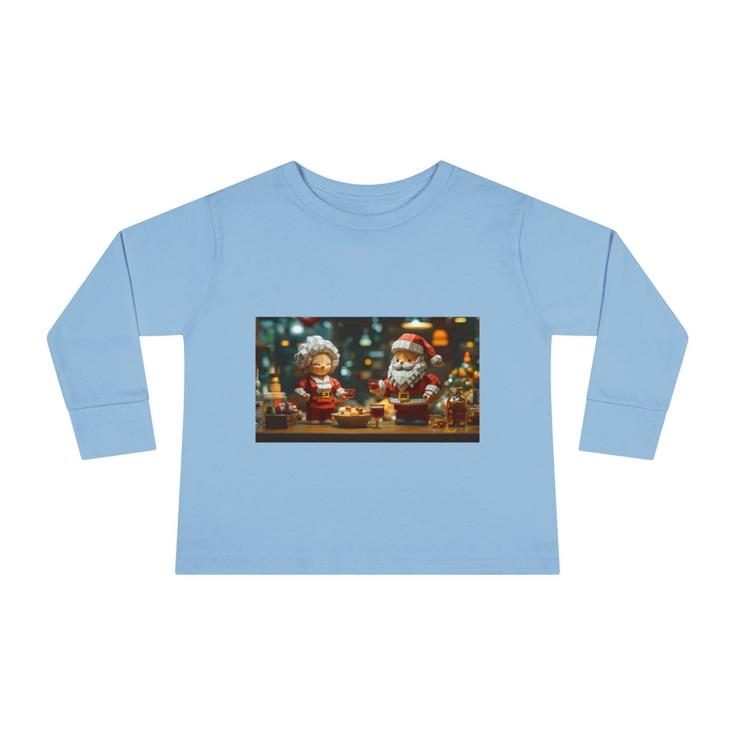 Chirstmas 2024 Series Print #2 Toddler Long Sleeve Tee