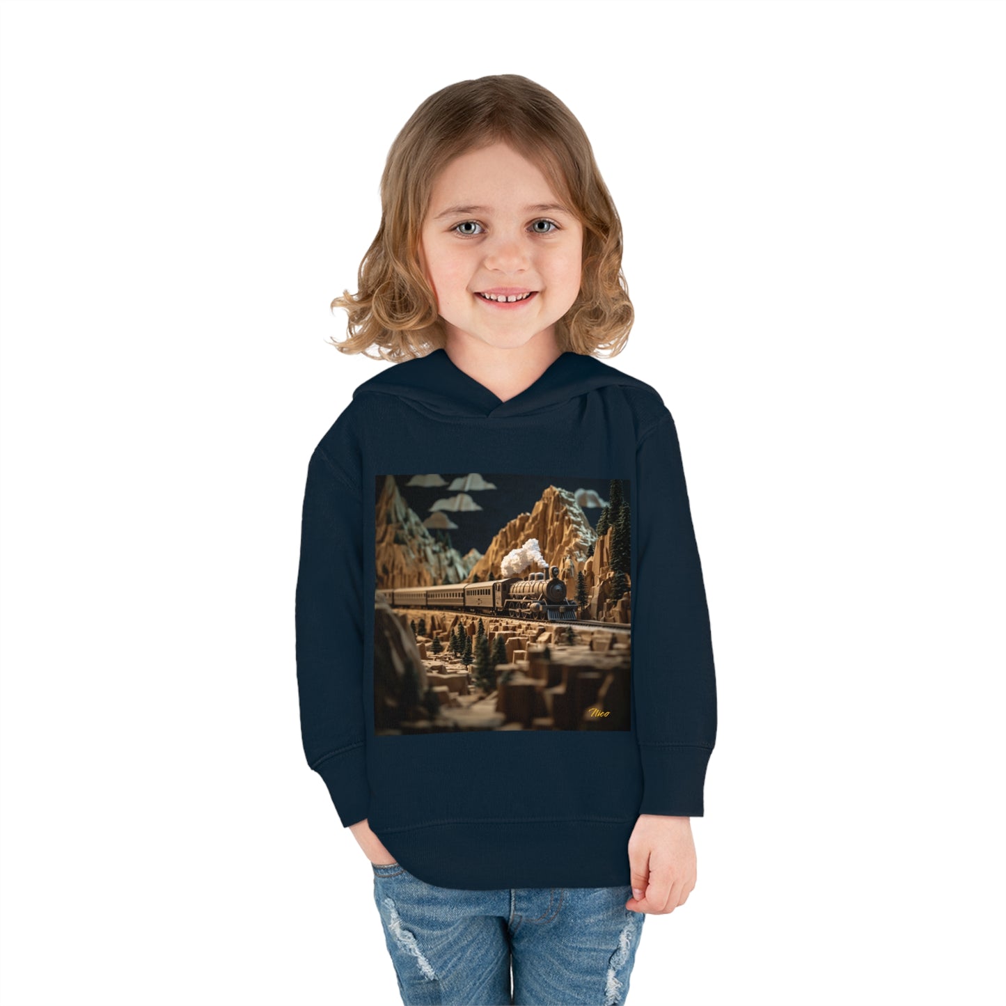 Orient Express Series Print #9 Toddler Pullover Fleece Hoodie