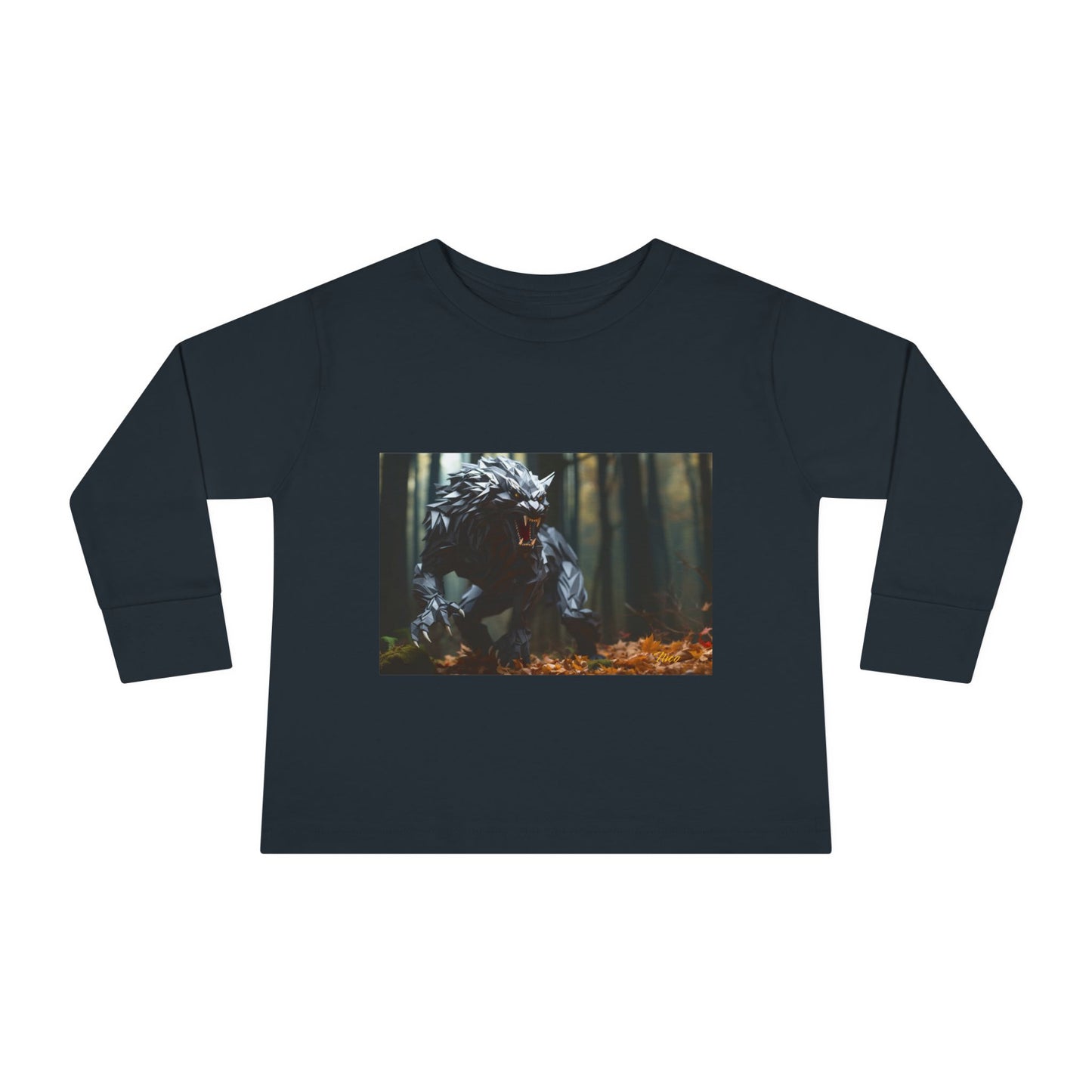 Halloween 2024 Series Print #6 Toddler Long Sleeve Tee