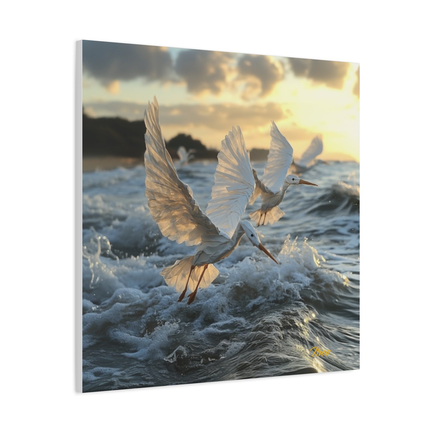 By The Seaside Series Print #10 - Streched Matte Canvas Print, 1.25" Thick