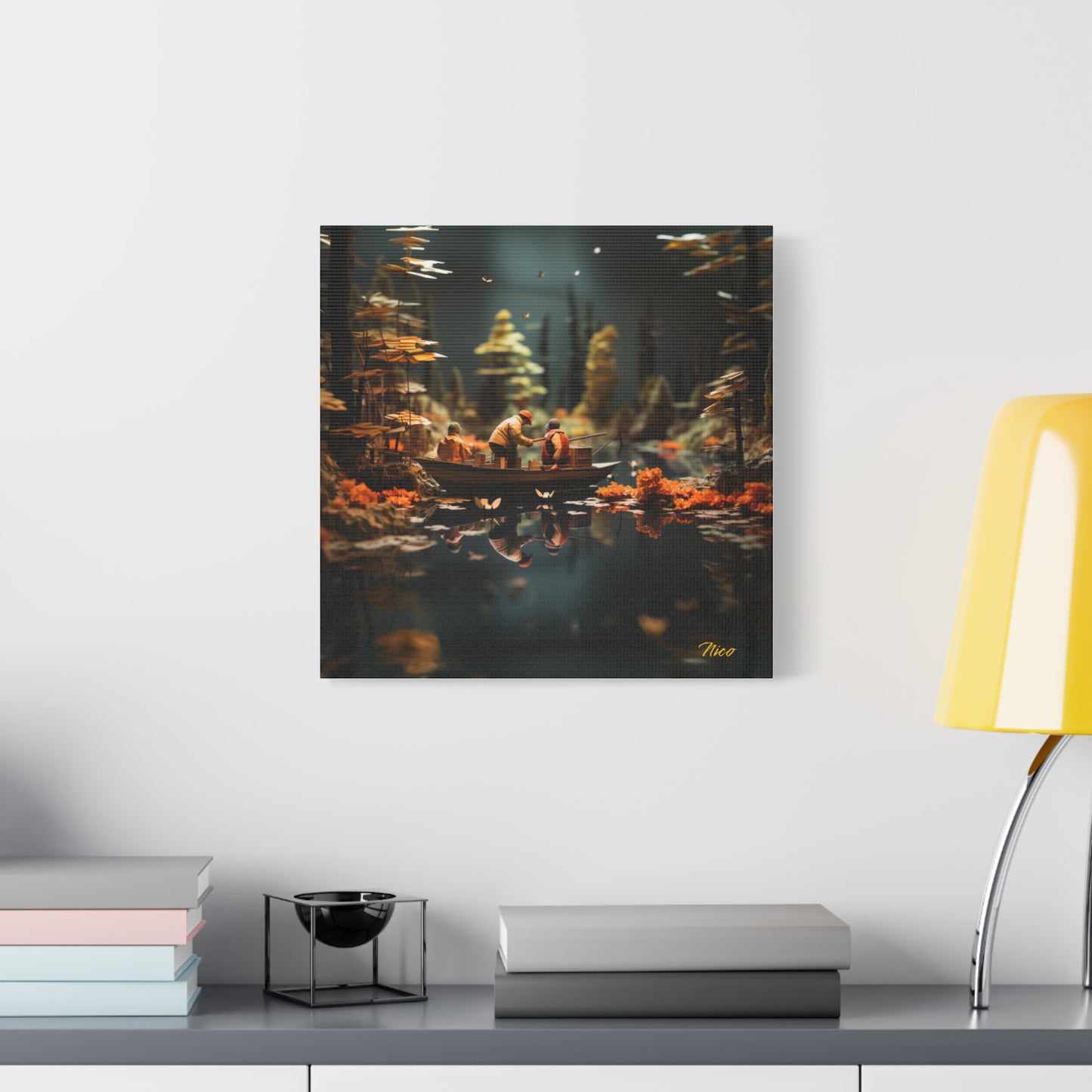 Born On A Bayou Print #10 - Streached Matte Canvas Print, 1.25" Thick