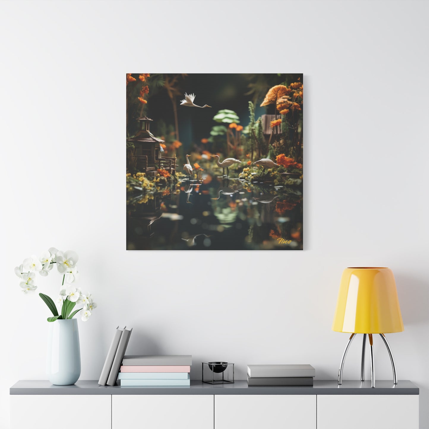 Born On A Bayou Print #6 - Streached Matte Canvas Print, 1.25" Thick