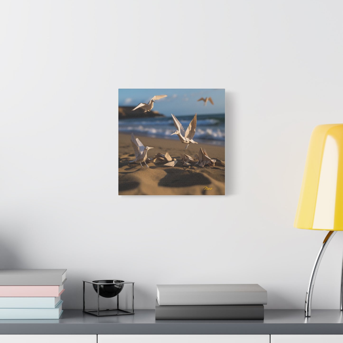 By The Seaside Series Print #7 - Streched Matte Canvas Print, 1.25" Thick