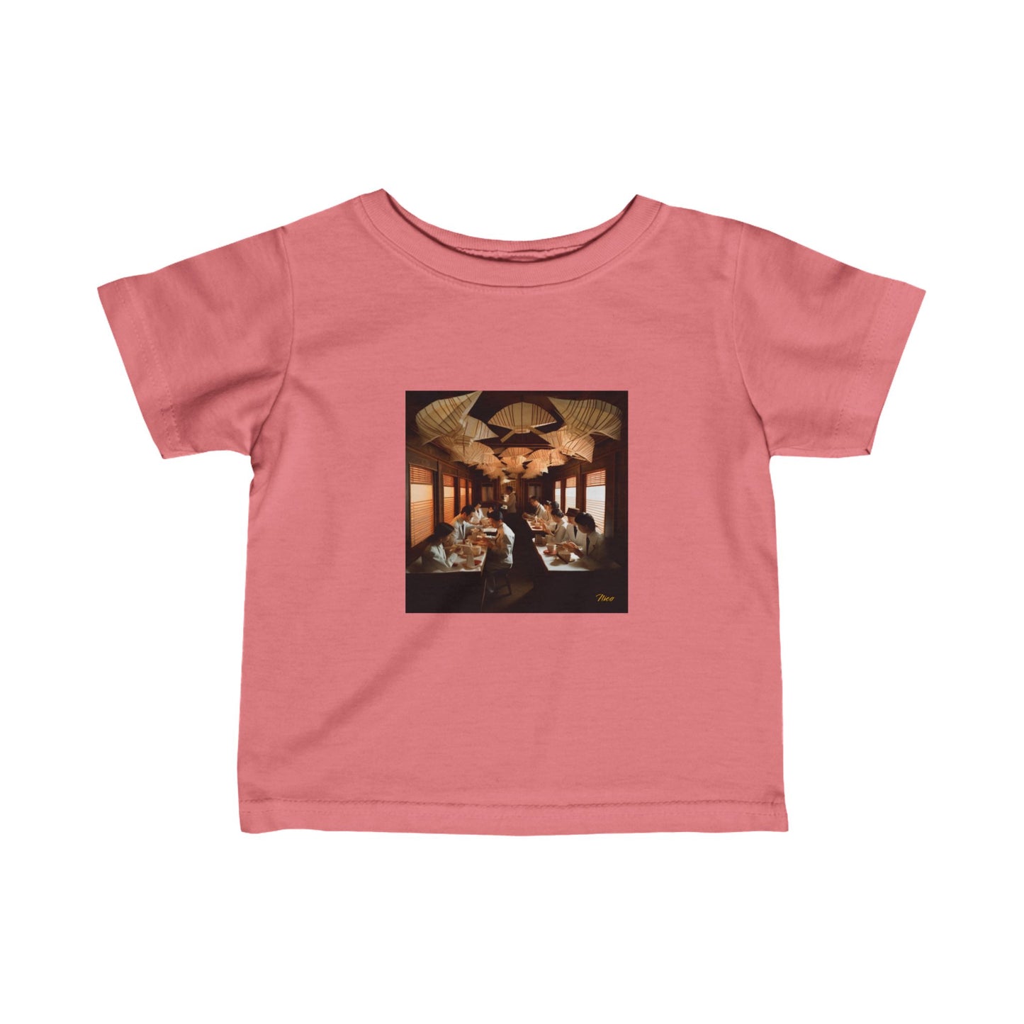 Orient Express Series Print #4 Infant Fine Jersey Tee