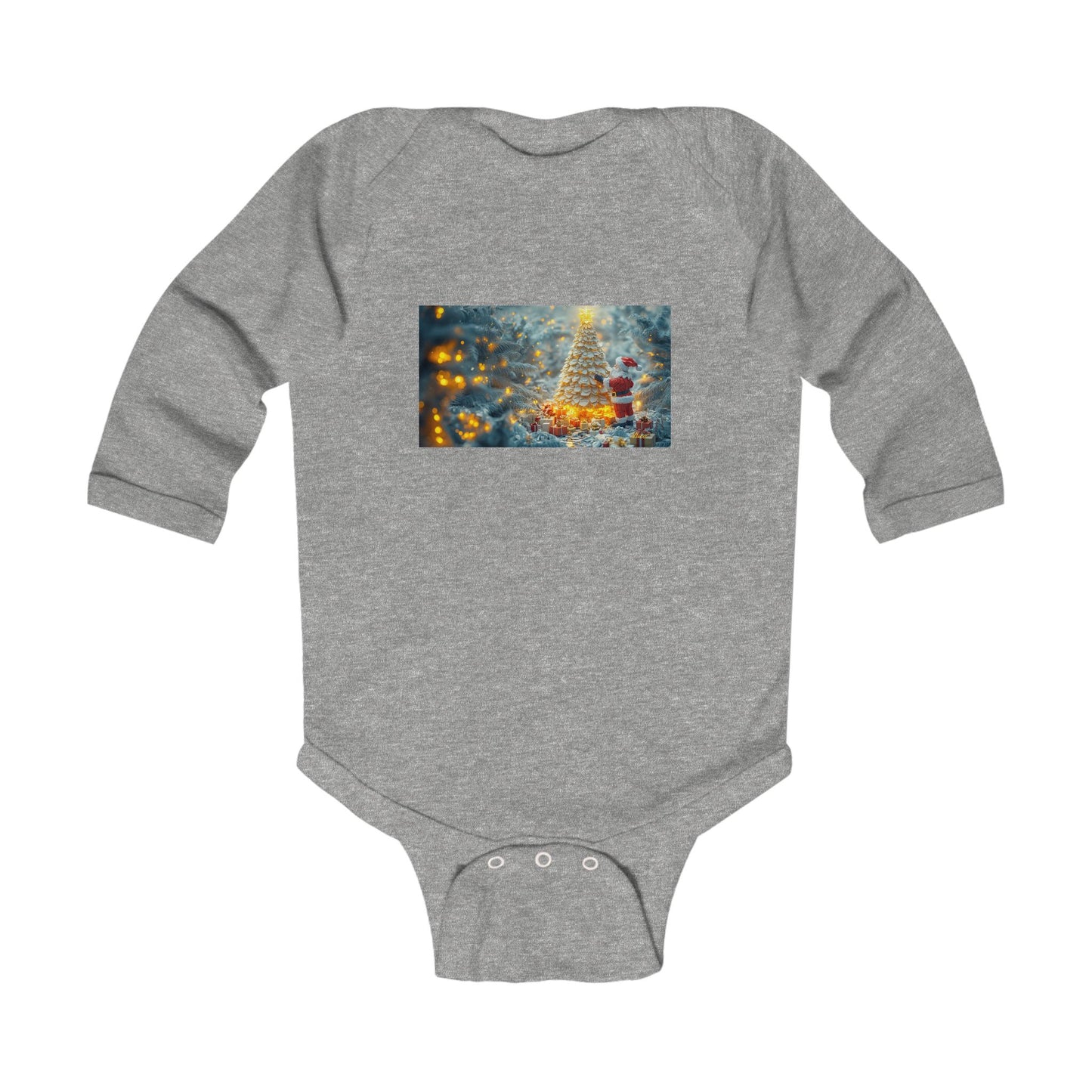 Chirstmas 2024 Series Print #10 Infant Long Sleeve Bodysuit