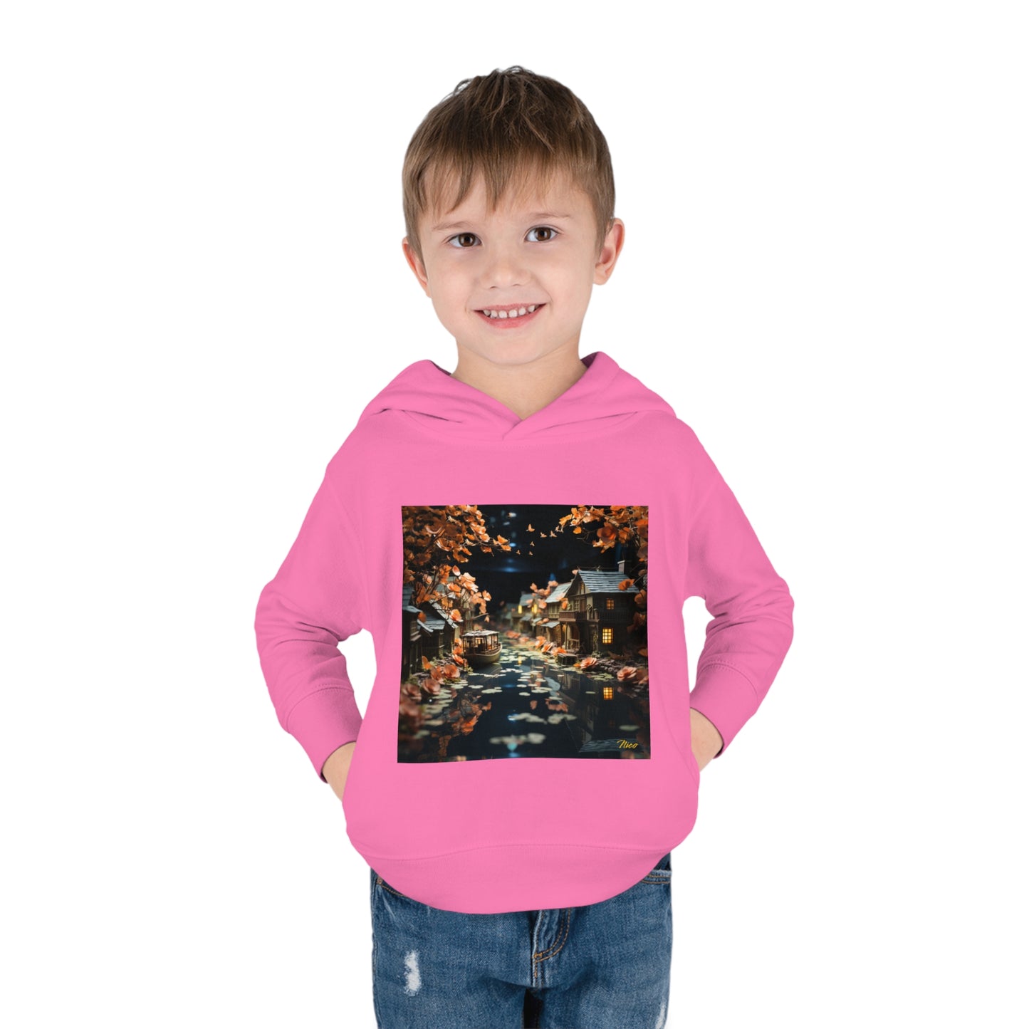 Born On A Bayou Series Print #7 Toddler Pullover Fleece Hoodie