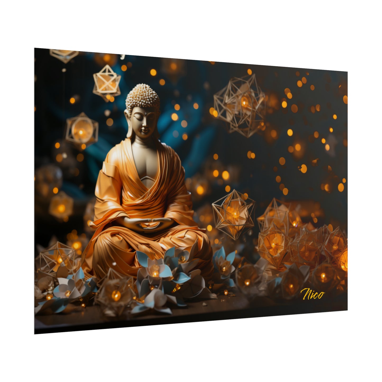 Ascending Buddha Series Print #8 - Fine Art, Matte or Semi-Gloss Print