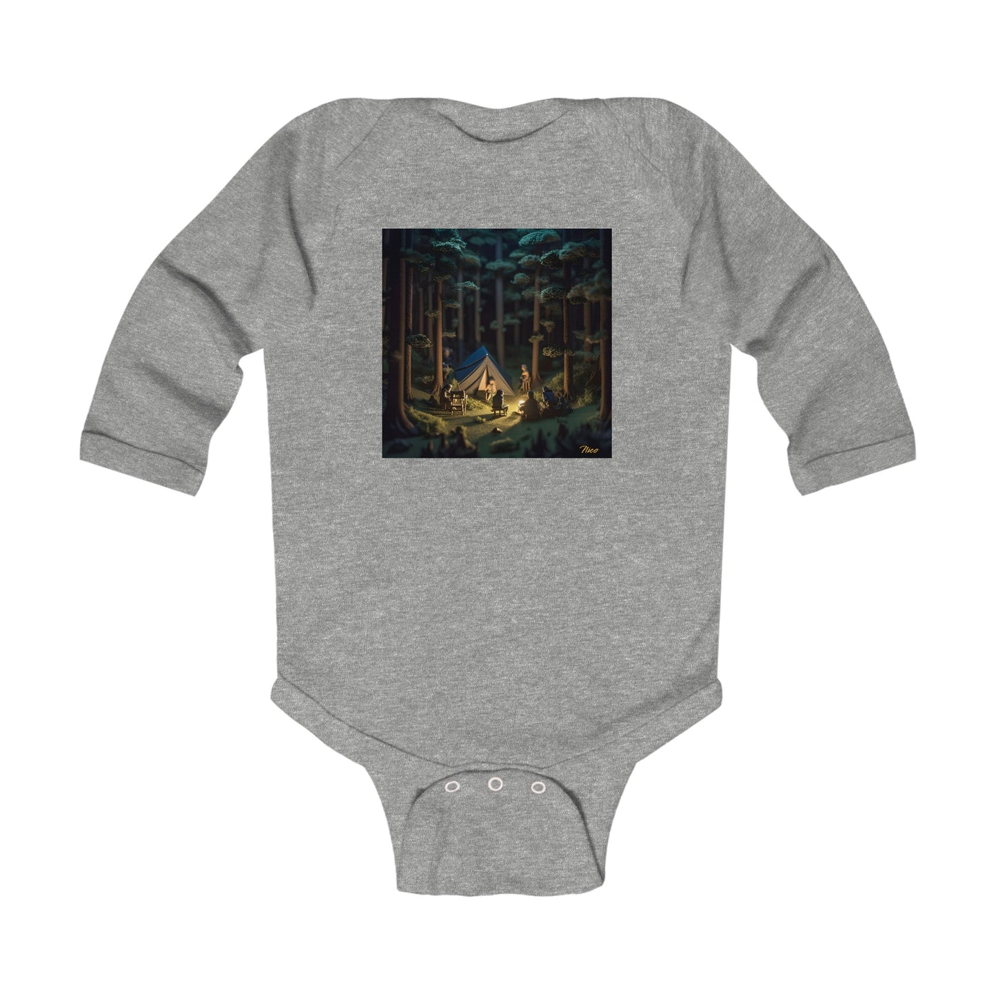 Under The Starry Skies Series Print #6 Infant Long Sleeve Bodysuit