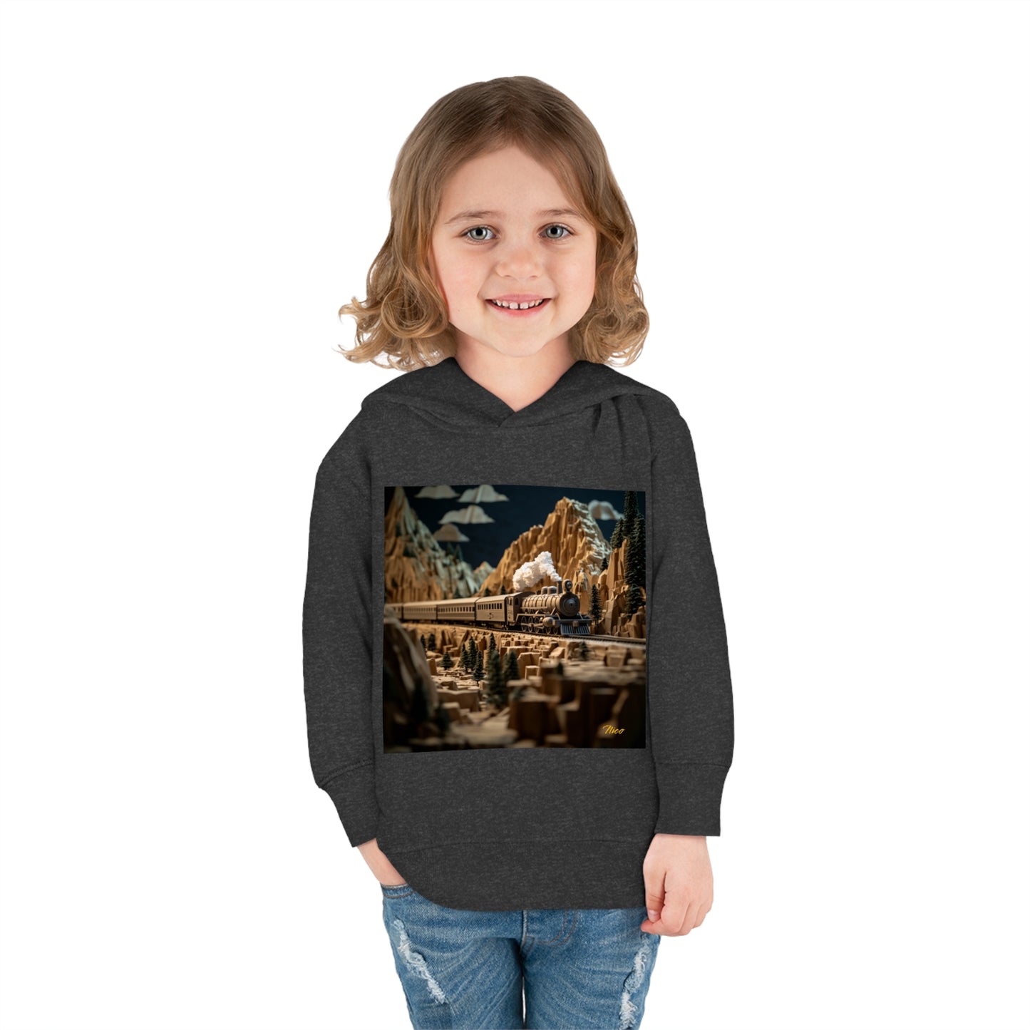 Orient Express Series Print #9 Toddler Pullover Fleece Hoodie