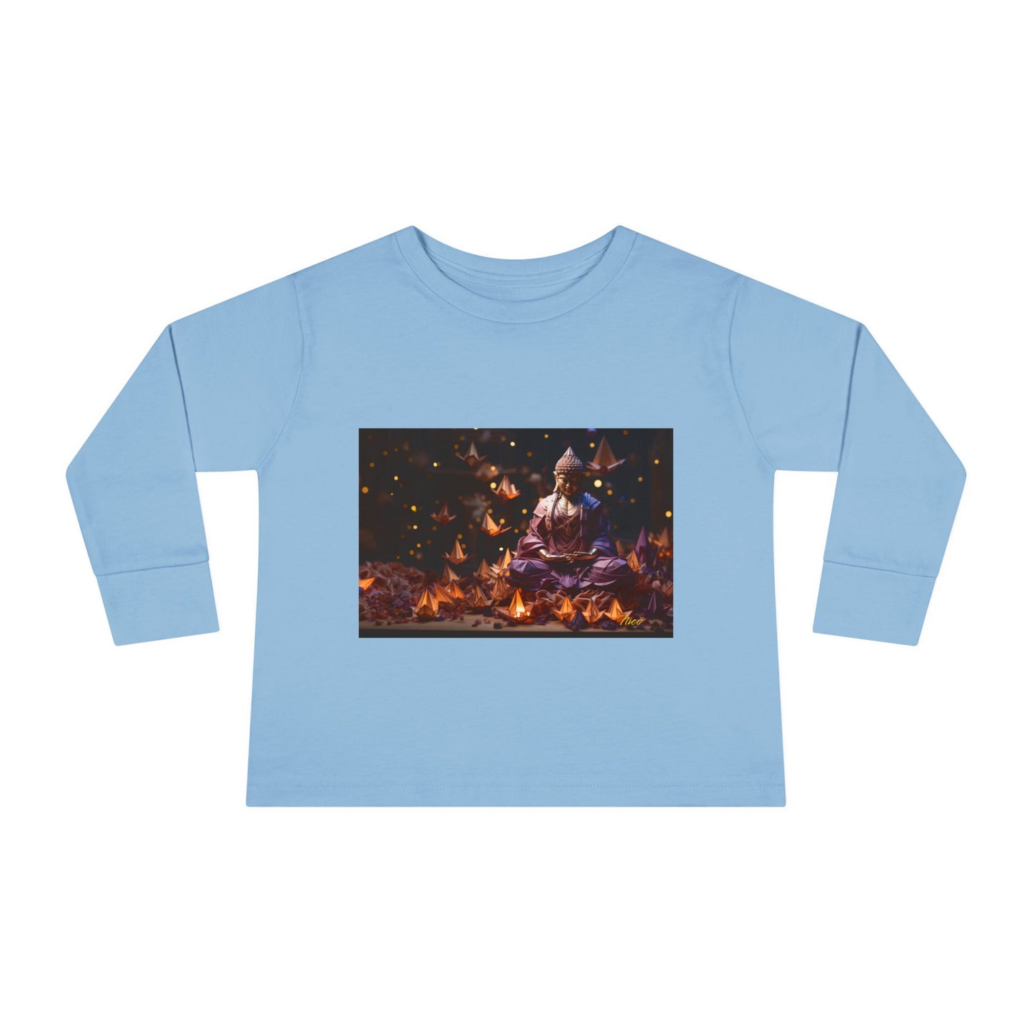 Ascending Buddha Series Print #6 Toddler Long Sleeve Tee