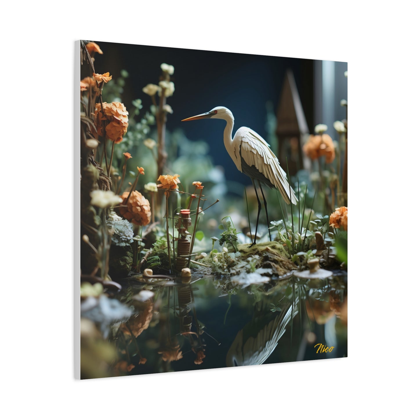 Born On A Bayou Print #1 - Streached Matte Canvas Print, 1.25" Thick