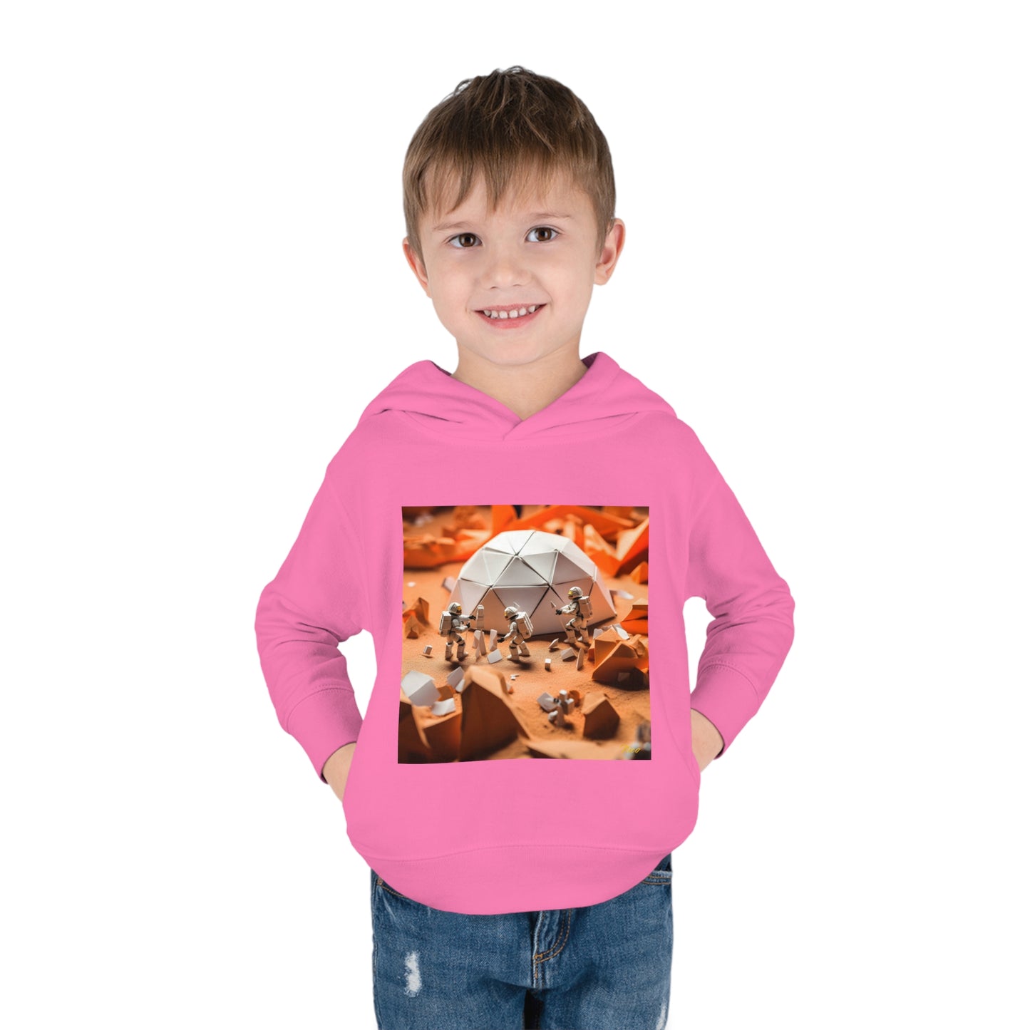 Elons' Dream Series Print #8 Toddler Pullover Fleece Hoodie