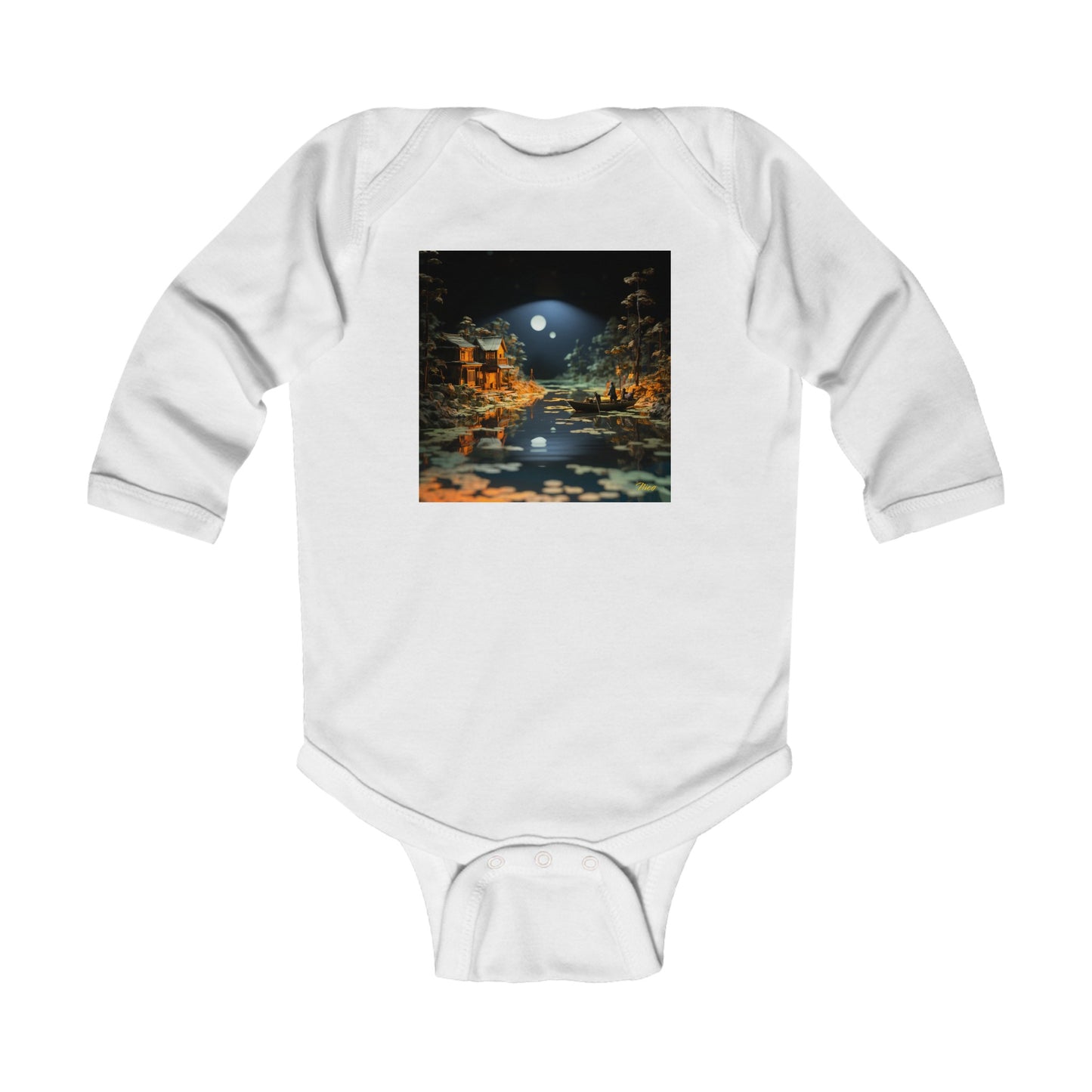 Born On A Bayou Series Print #3 Infant Long Sleeve Bodysuit