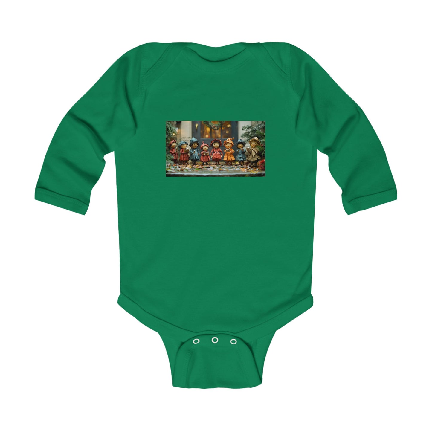 Chirstmas 2024 Series Print #12 Infant Long Sleeve Bodysuit