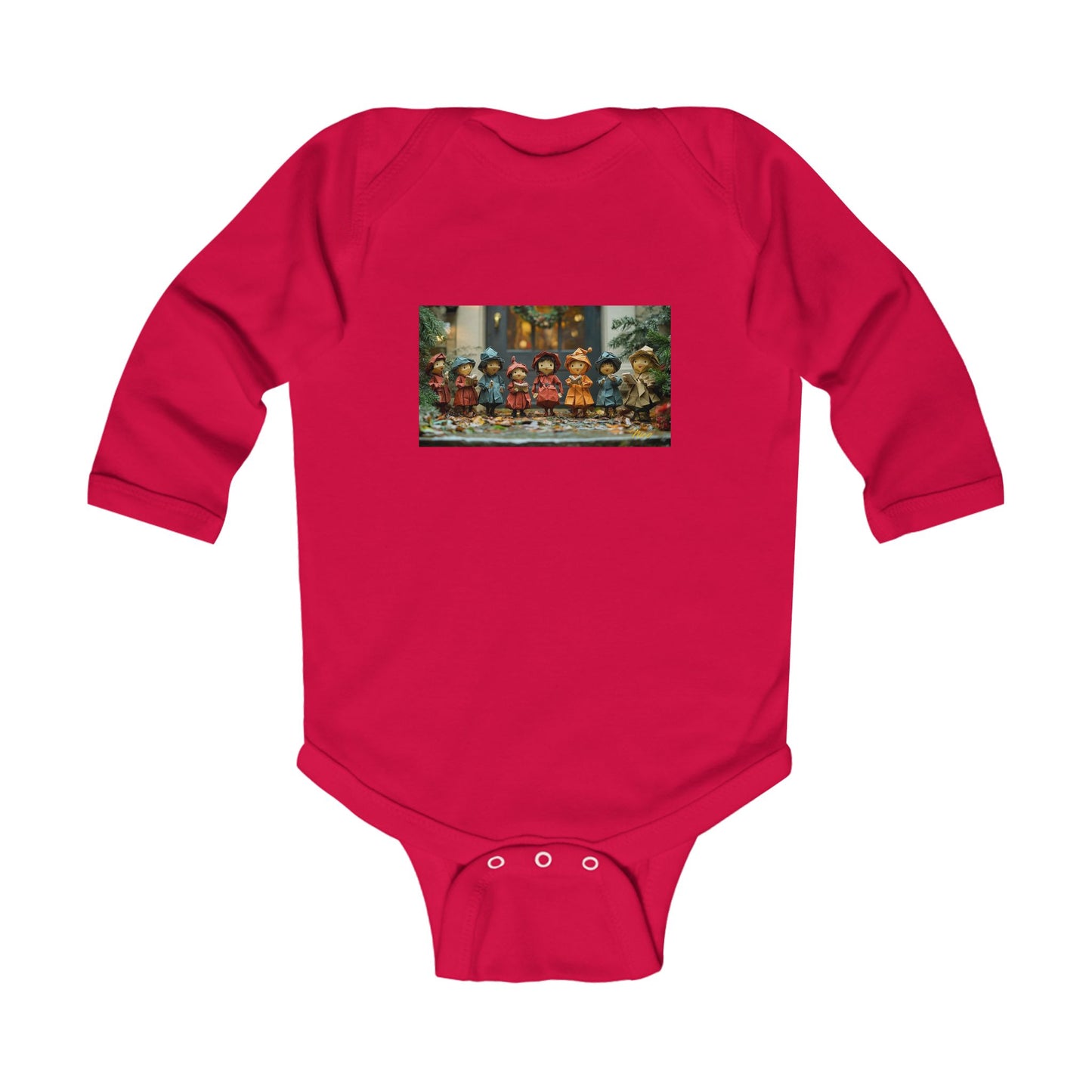 Chirstmas 2024 Series Print #12 Infant Long Sleeve Bodysuit