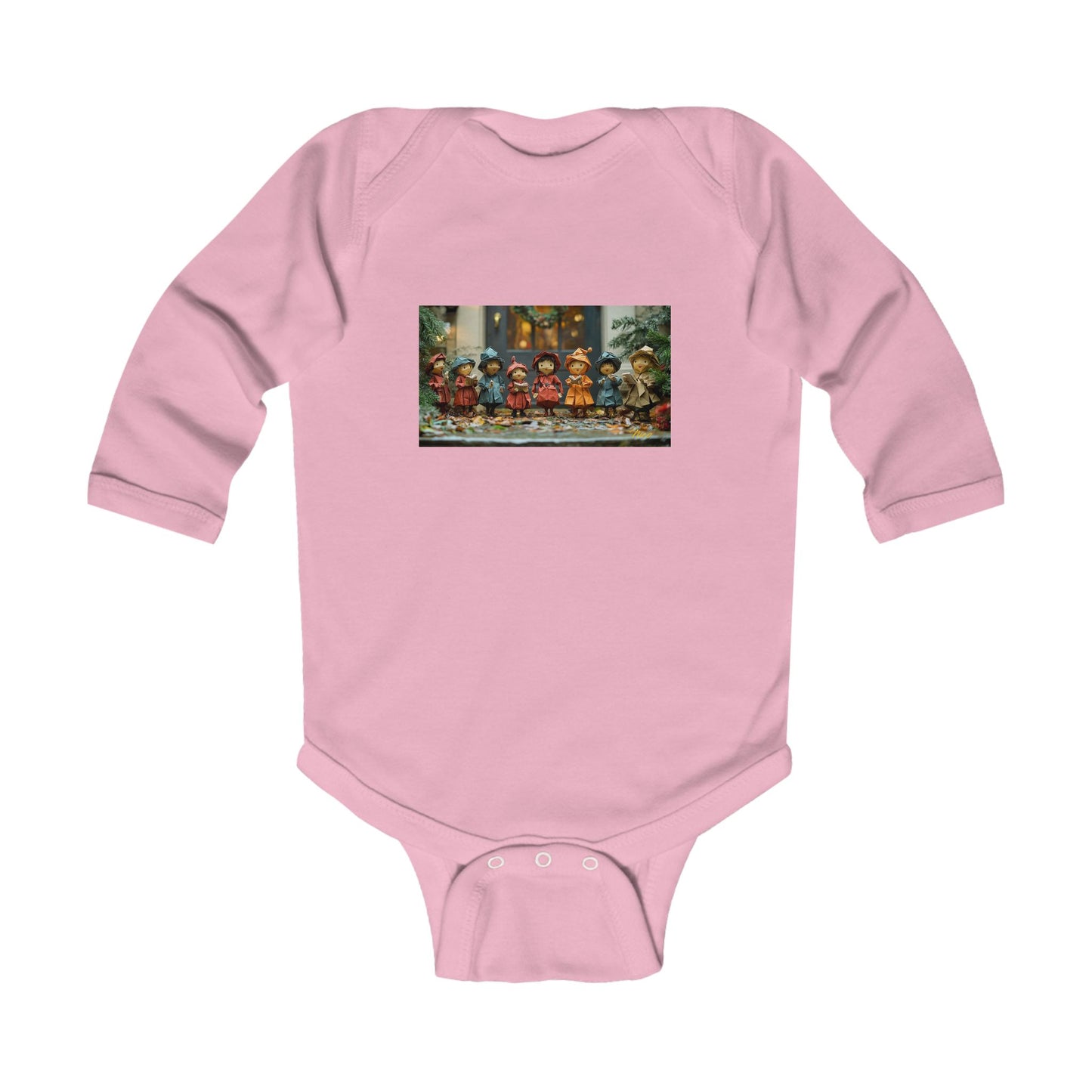 Chirstmas 2024 Series Print #12 Infant Long Sleeve Bodysuit