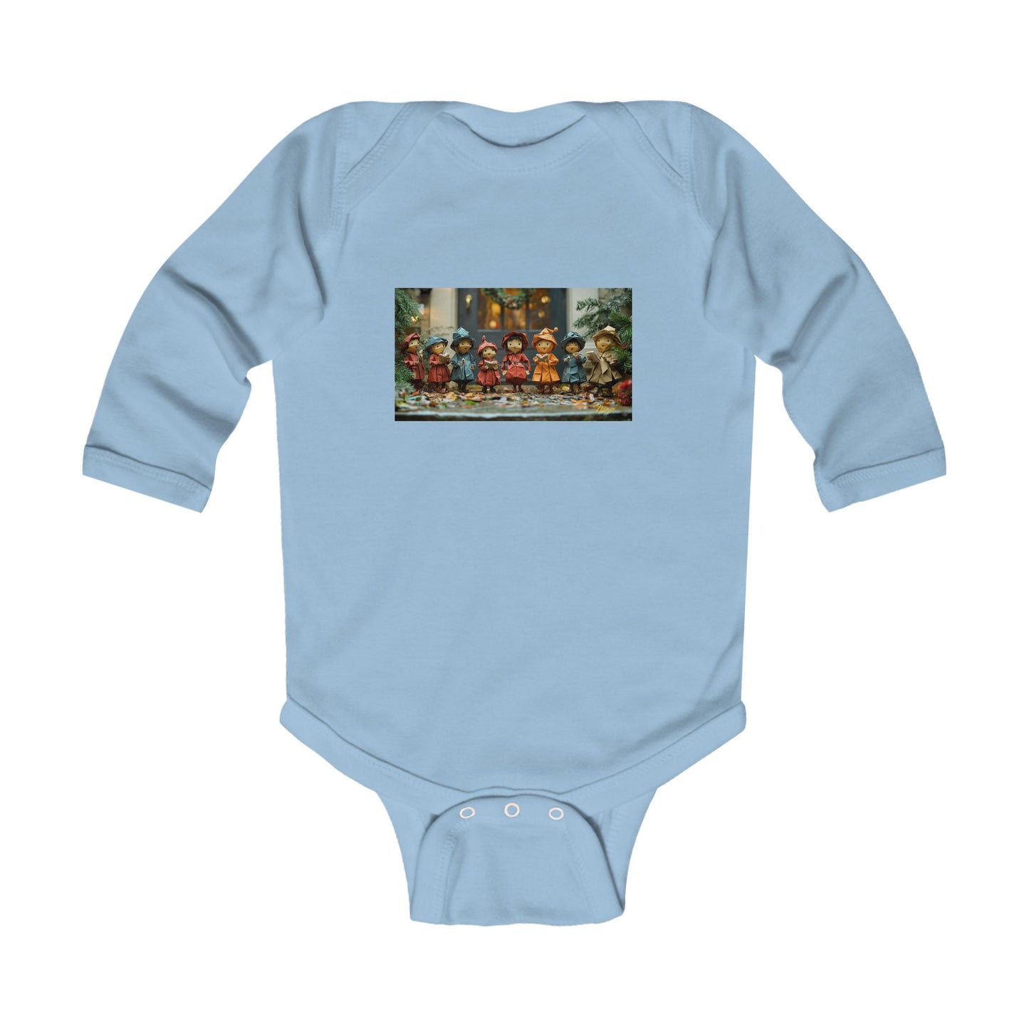 Chirstmas 2024 Series Print #12 Infant Long Sleeve Bodysuit