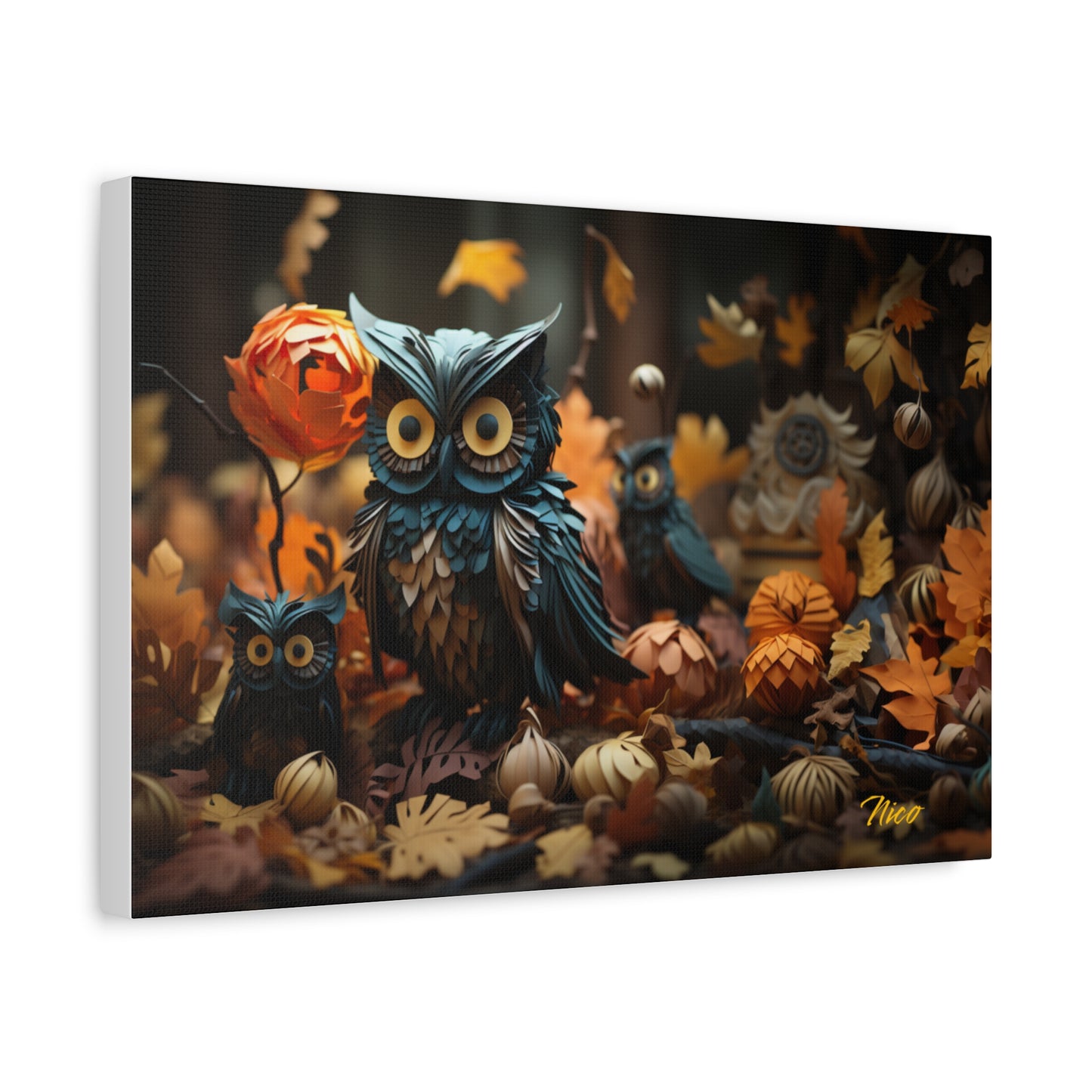 Halloween 2023 Series Print #8 - Streched Matte Canvas Print, 1.25" Thick